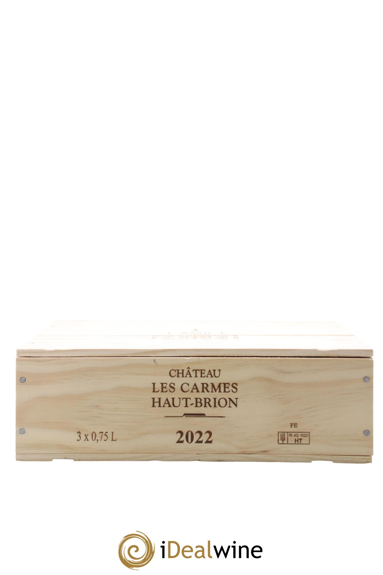 Château Les Carmes Haut-Brion 2022 - Lot de 3 bouteilles - 2