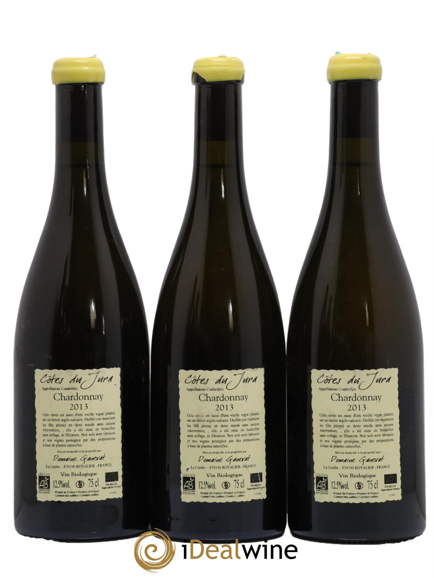 Côtes du Jura Les Chamois du Paradis Jean-François Ganevat (Domaine) 2013 - Lot de 3 bouteilles - 1