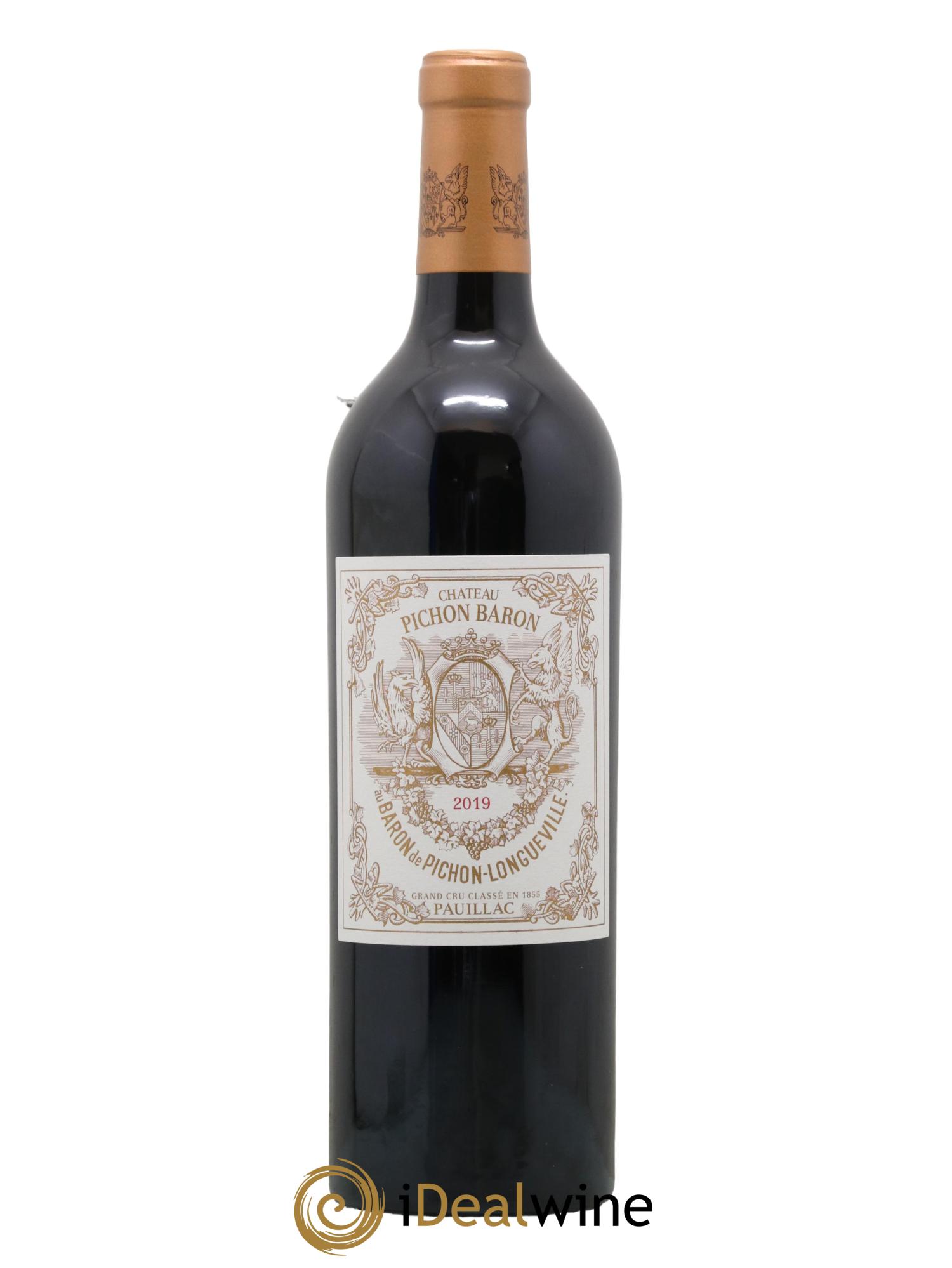 Pichon Longueville Baron 2ème Grand Cru Classé 2019 - Lot de 1 bouteille - 0