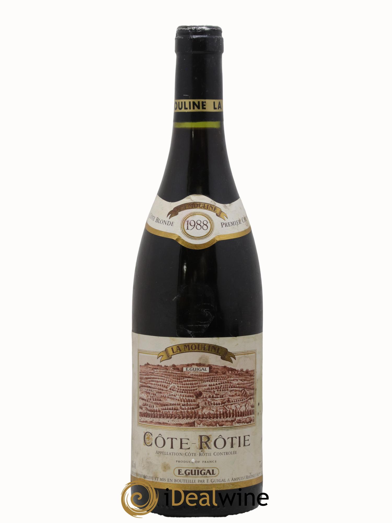 Côte-Rôtie La Mouline Guigal 1988 - Lot of 1 bottle - 0