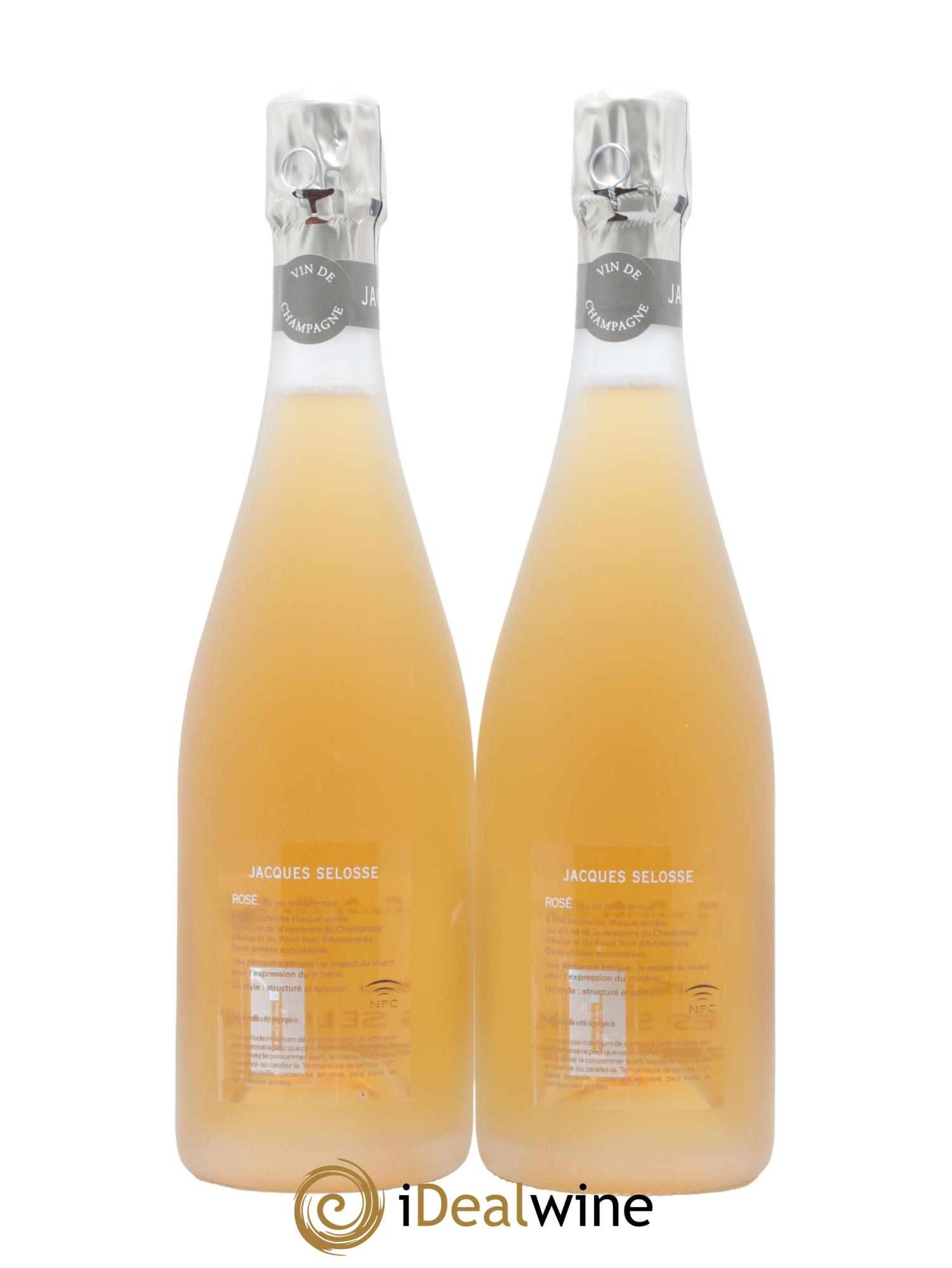 Rosé Brut Jacques Selosse - Lot de 2 bouteilles - 1