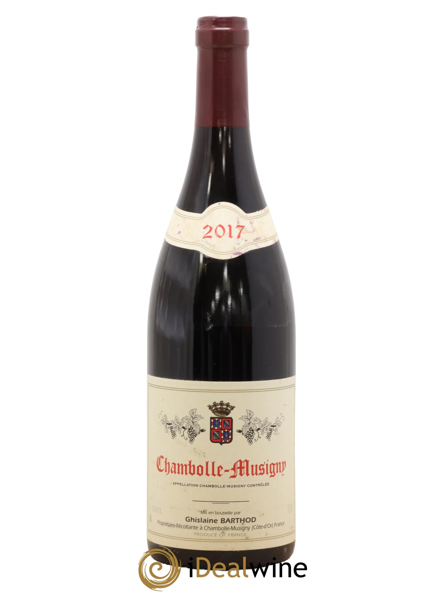 Chambolle-Musigny Ghislaine Barthod 2017 - Posten von 1 Flasche - 0