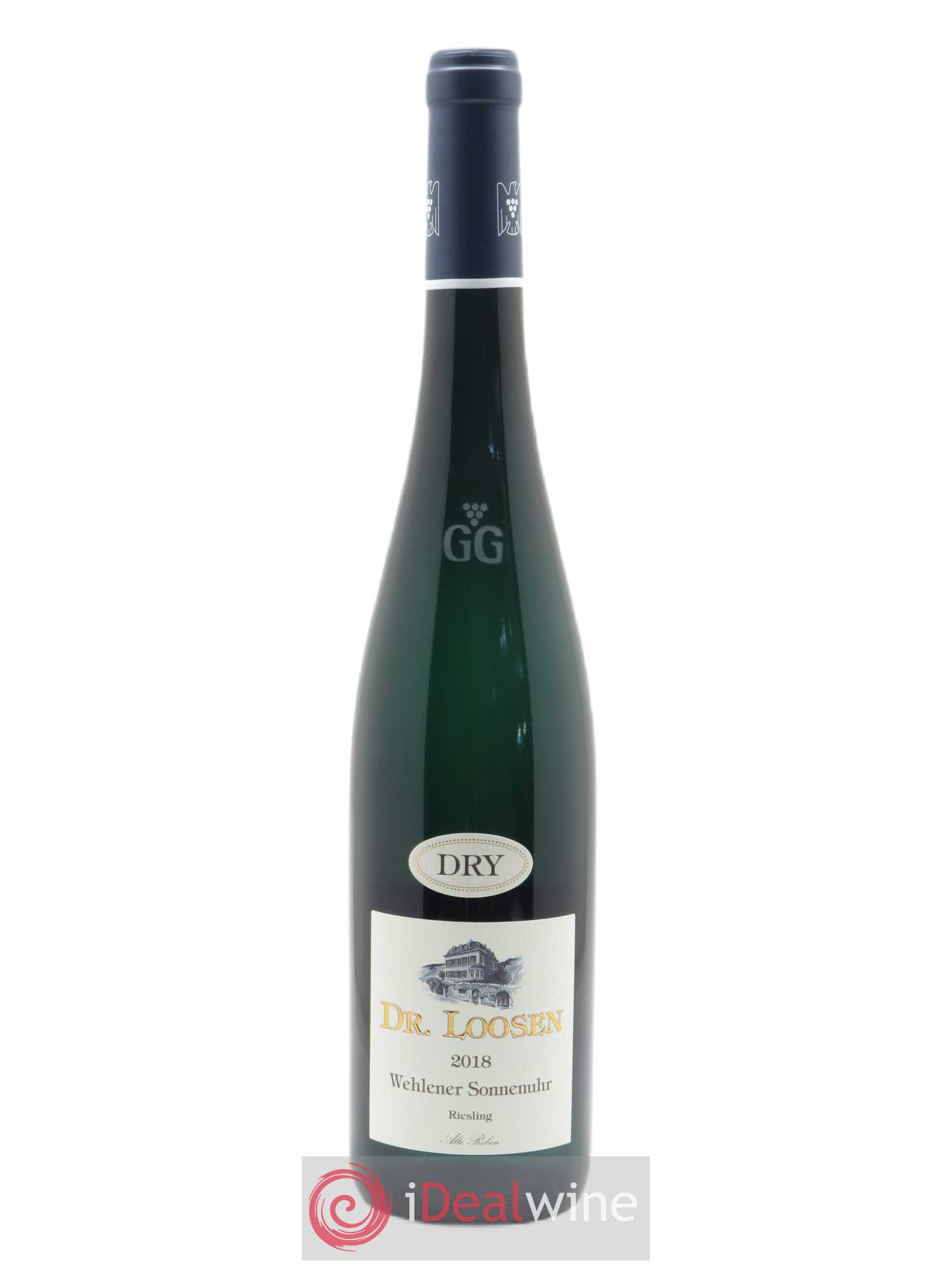 Riesling Dr. Loosen Wehlener Sonnenuhr Trocken Grosses Gewächs 2018 - Posten von 1 Flasche - 0
