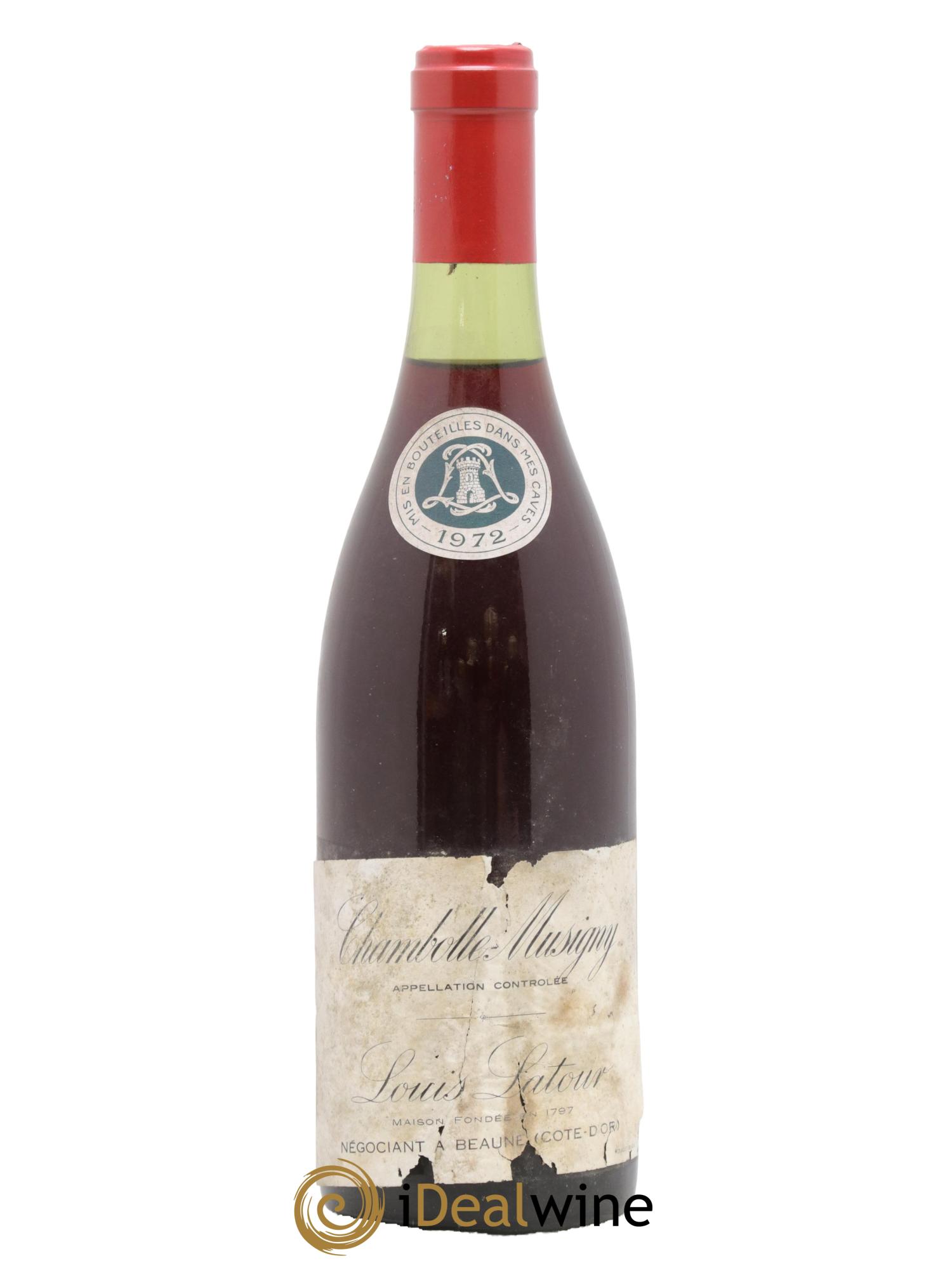 Chambolle-Musigny Louis Latour 1972 - Lotto di 1 bottiglia - 0