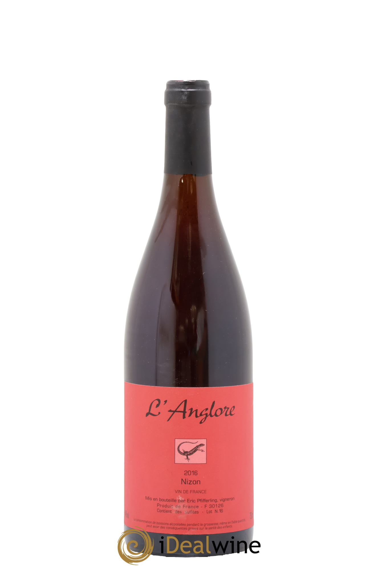 Vin de France Nizon L'Anglore 2016 - Posten von 1 Flasche - 0