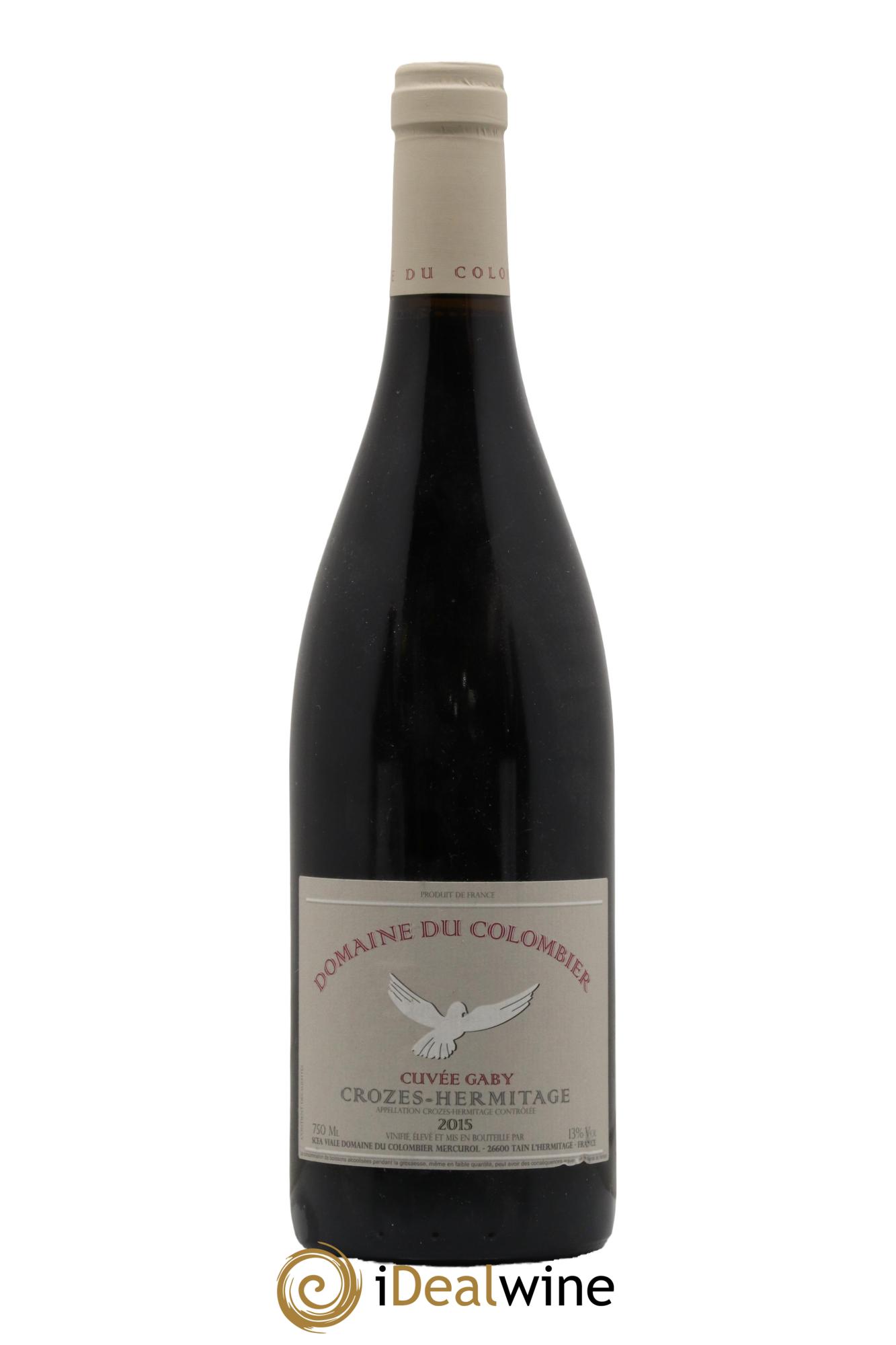 Crozes-Hermitage Cuvée Gaby Colombier (Domaine du) 2015 - Lot de 1 bouteille - 0