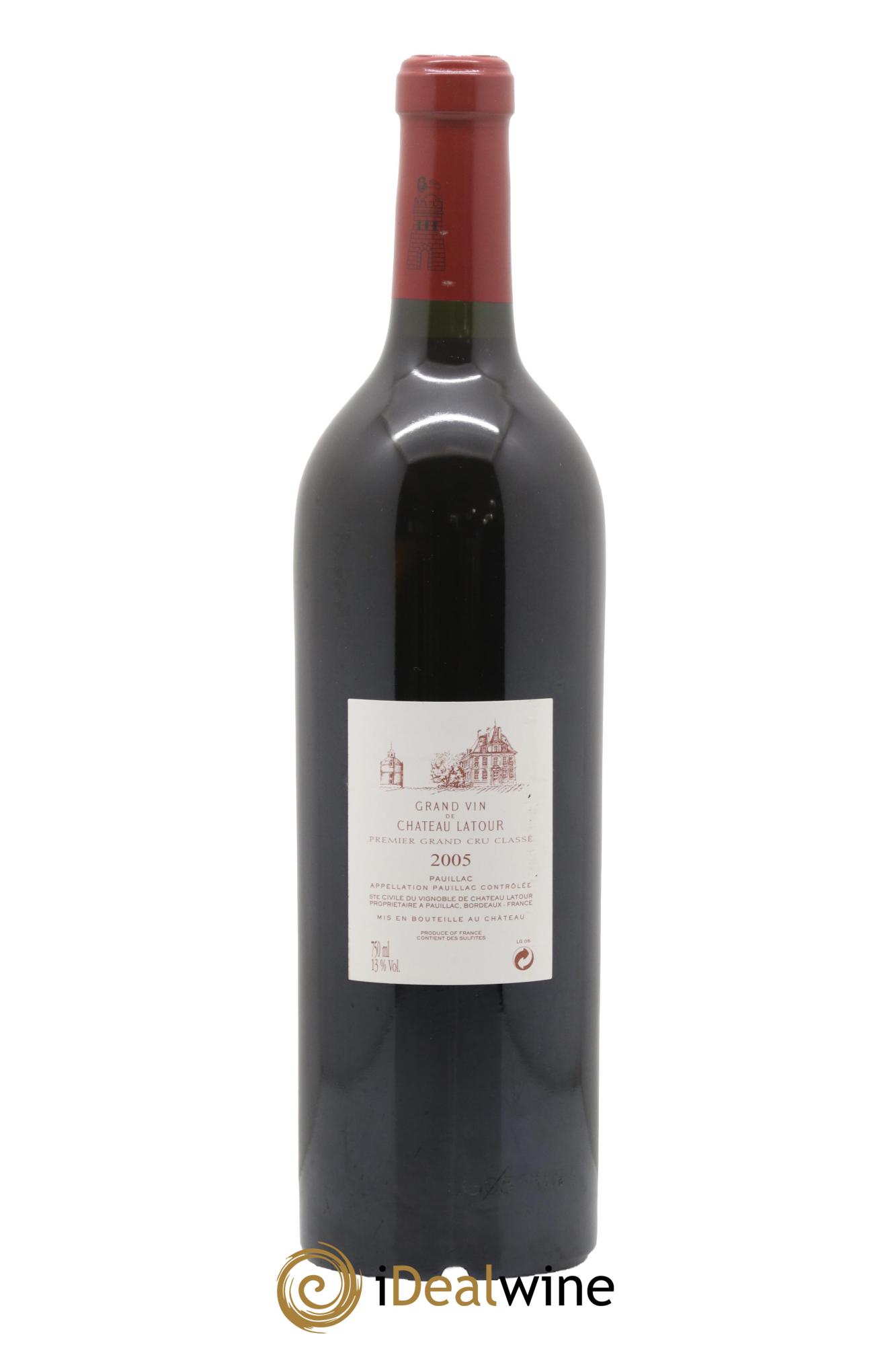 Château Latour 1er Grand Cru Classé 2005 - Lot of 1 bottle - 1