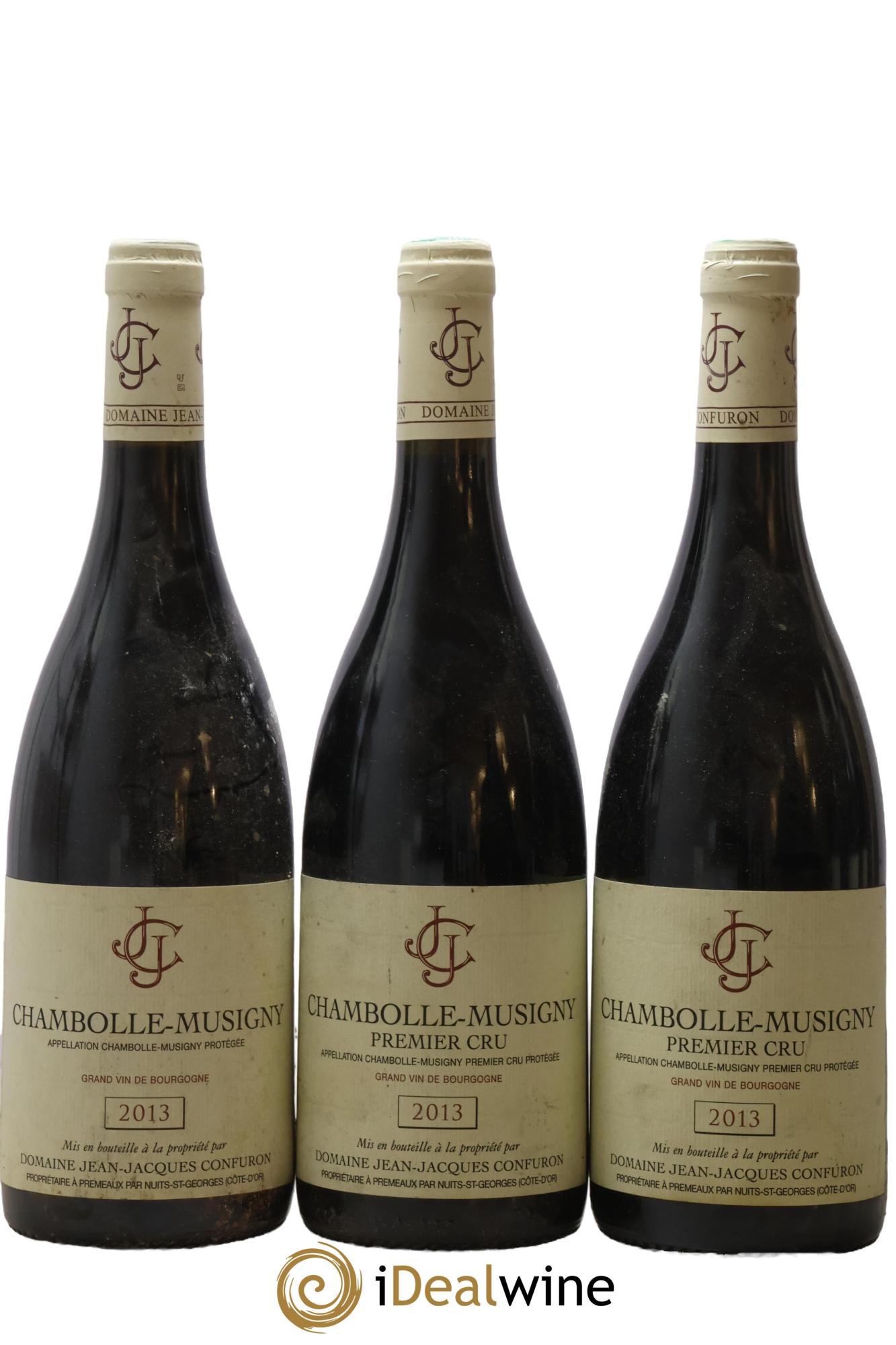 Chambolle-Musigny 1er Cru Jean-Jacques Confuron 2013 - Lot de 3 bouteilles - 0