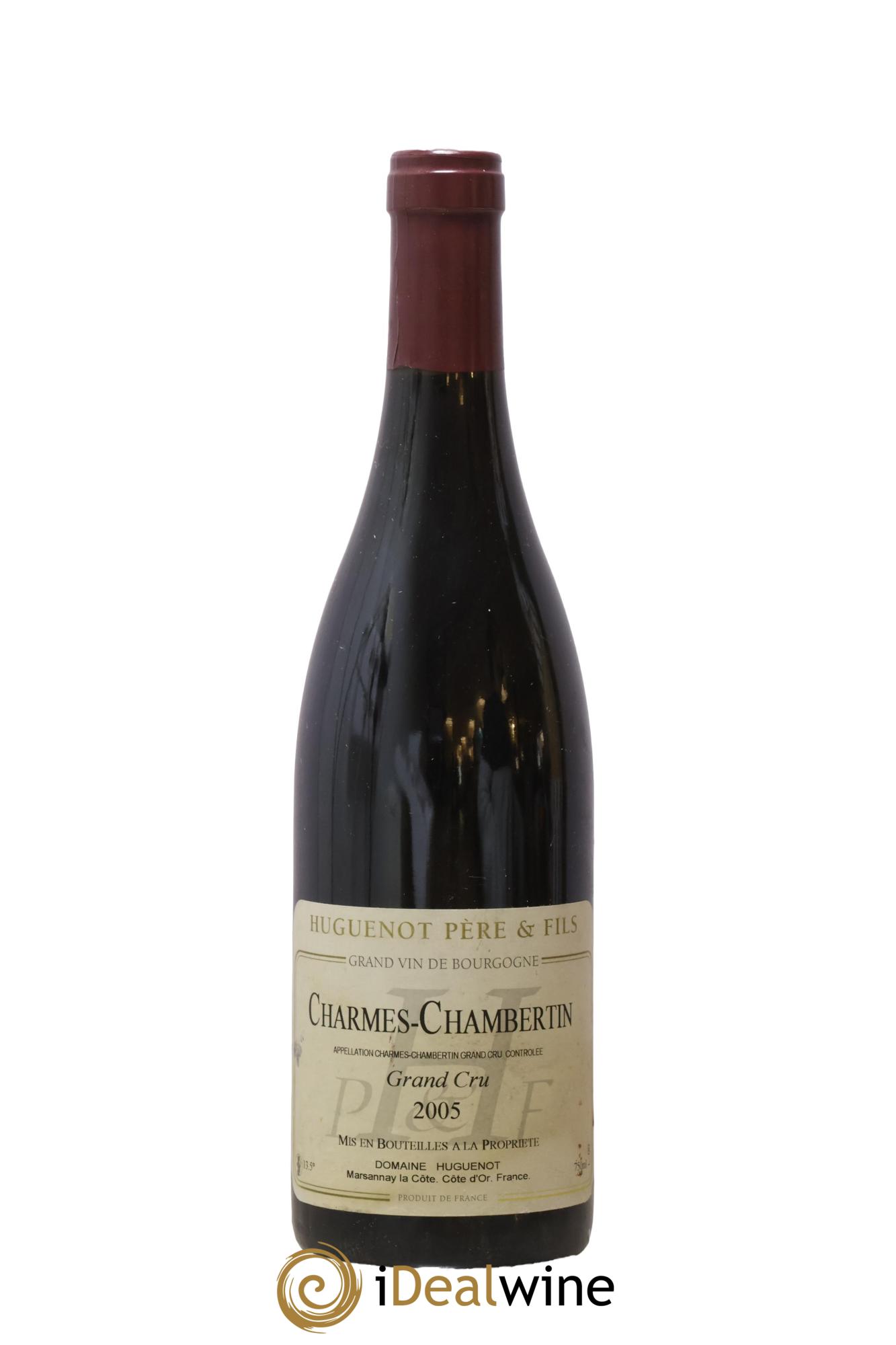 Charmes-Chambertin Grand Cru Huguenot 2005 - Lot de 1 bouteille - 0