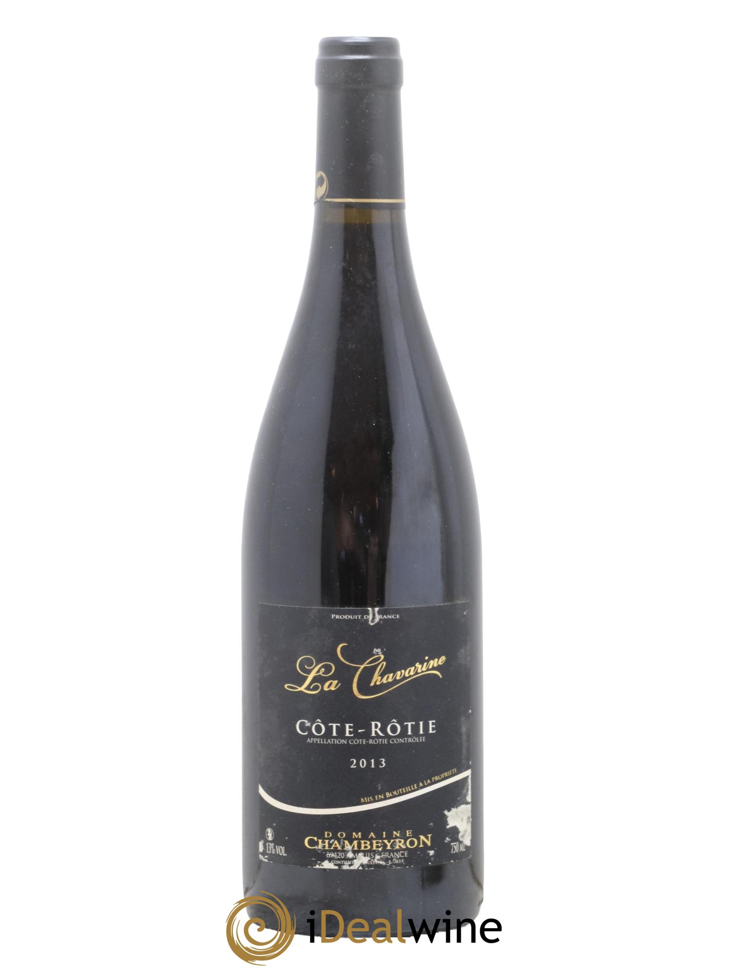 Côte-Rôtie La Chavarine Chambeyron 2013 - Lot de 1 bouteille - 0