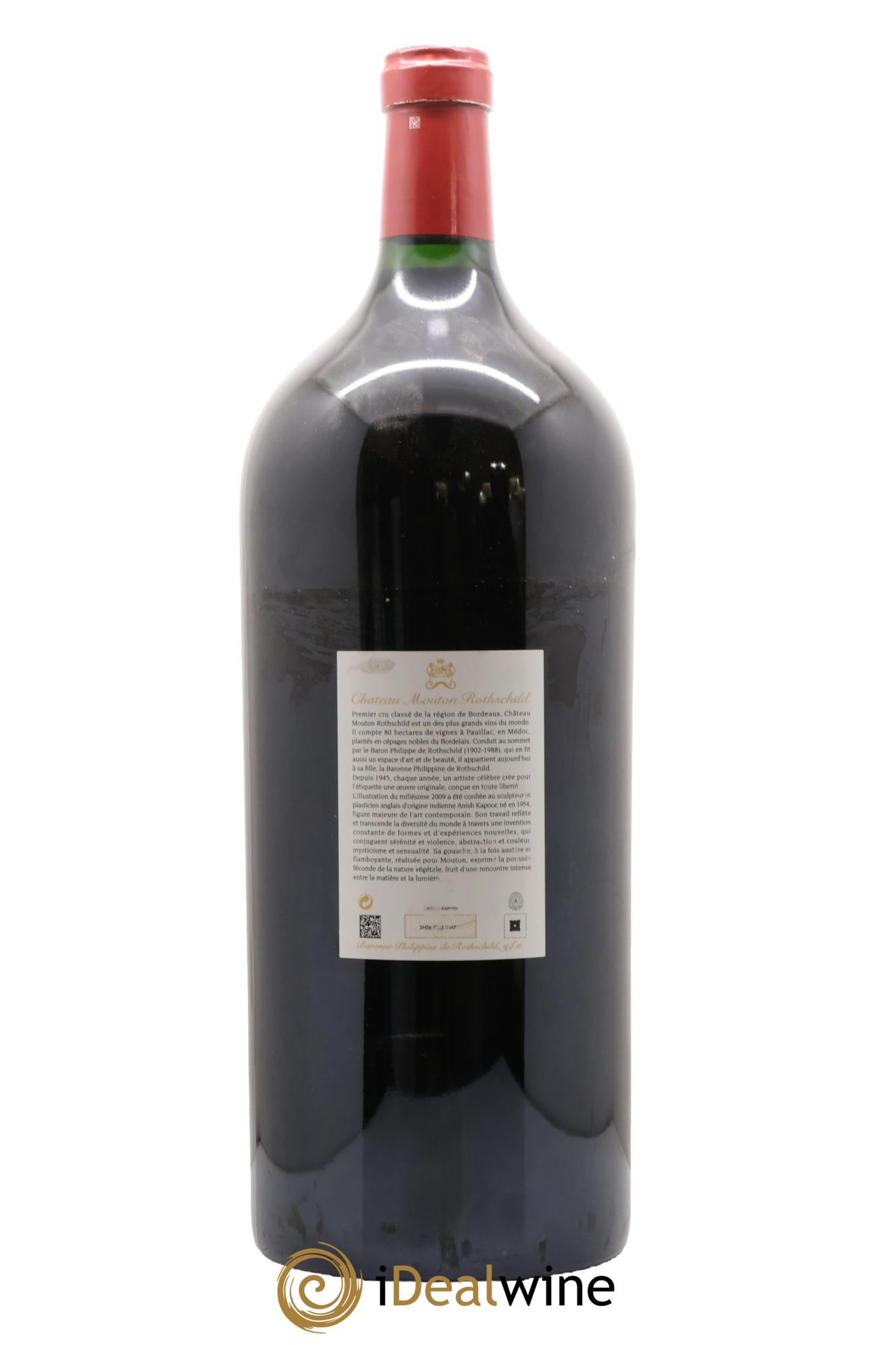 Château Mouton Rothschild 1er Grand Cru Classé 2009 - Lot of 1 imperiale - 1