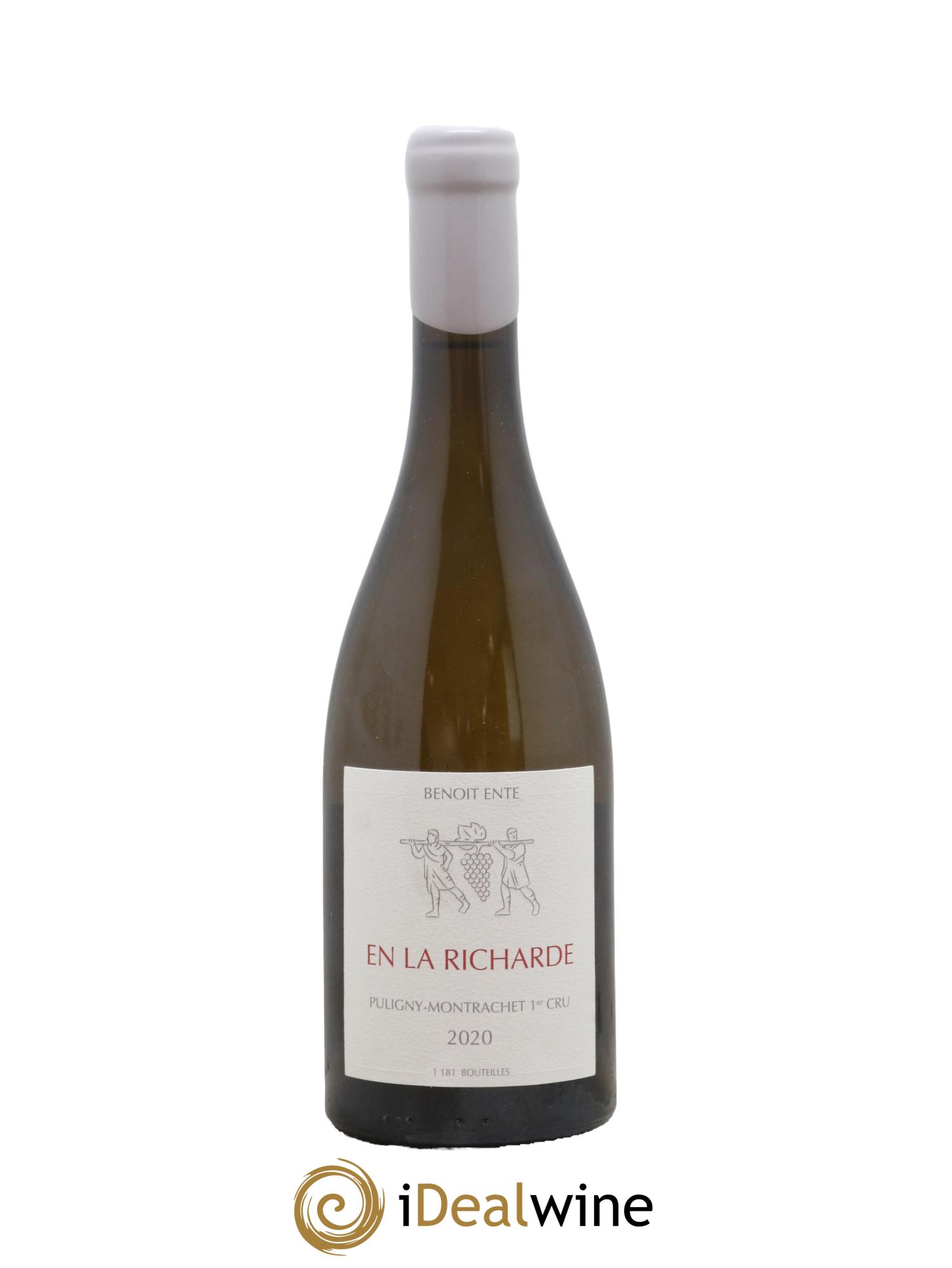 Puligny-Montrachet 1er Cru Folatières En la Richarde Benoit Ente 2020 - Lot de 1 bouteille - 0