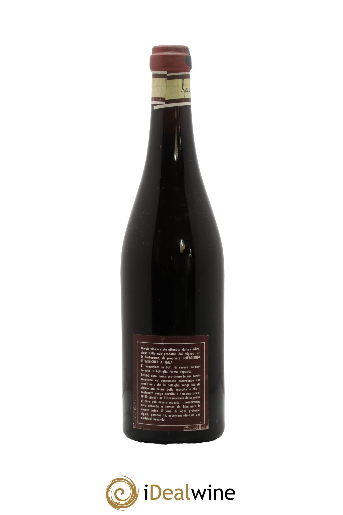 Barbaresco DOCG Angelo Gaja 1963 - Lotto di 1 bottiglia - 1