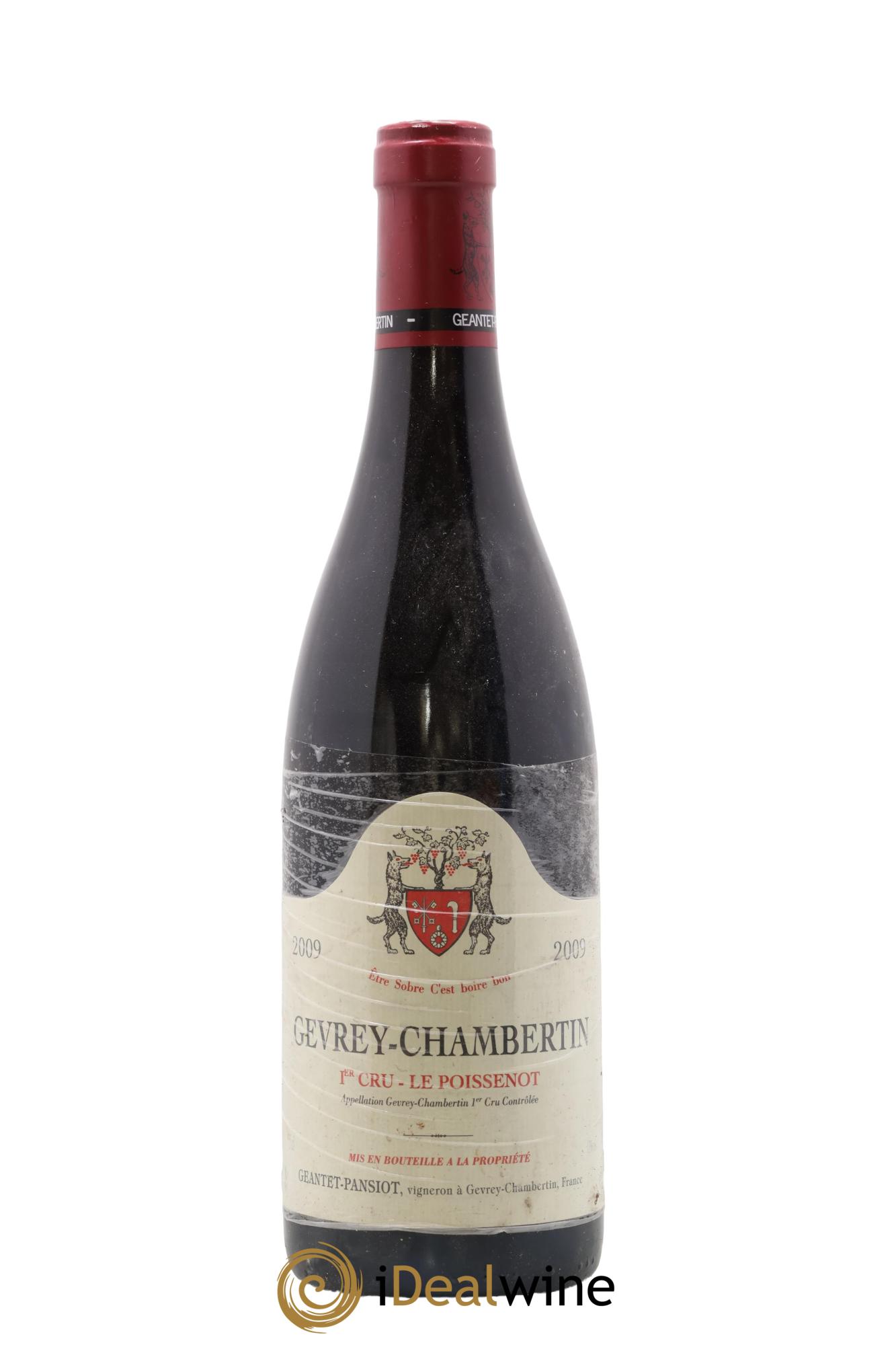 Gevrey-Chambertin 1er Cru Le Poissenot Geantet-Pansiot 2009 - Lot de 1 bouteille - 0