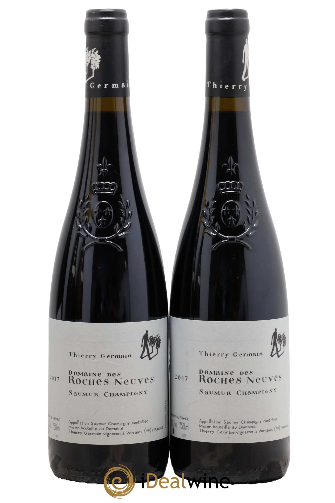 Saumur-Champigny Domaine des Roches Neuves - Thierry Germain 2017 - Lot de 2 bouteilles - 0