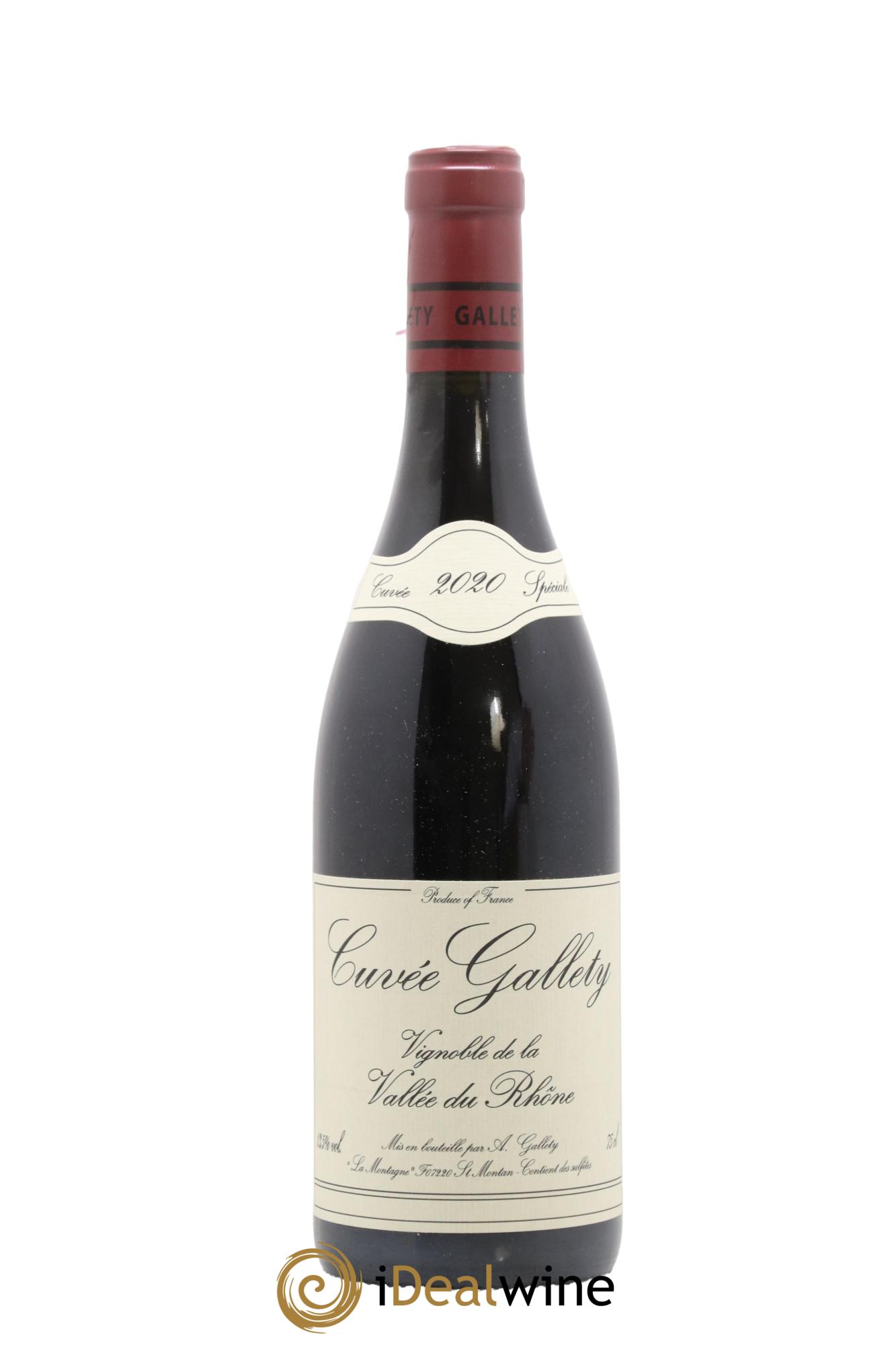 Côtes du Vivarais Gallety (Domaine) 2020 - Lot de 1 bouteille - 0