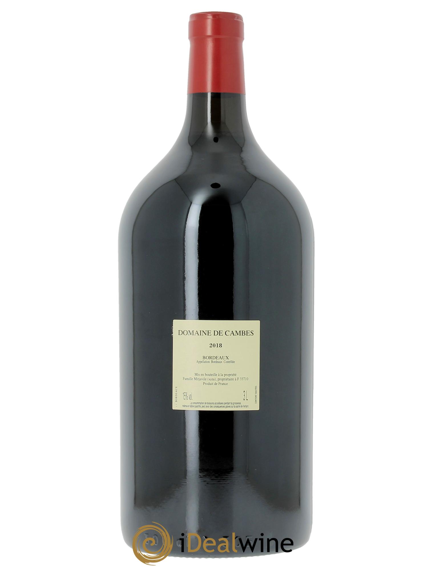 Domaine de Cambes 2018 - Lot of 1 double magnum - 2