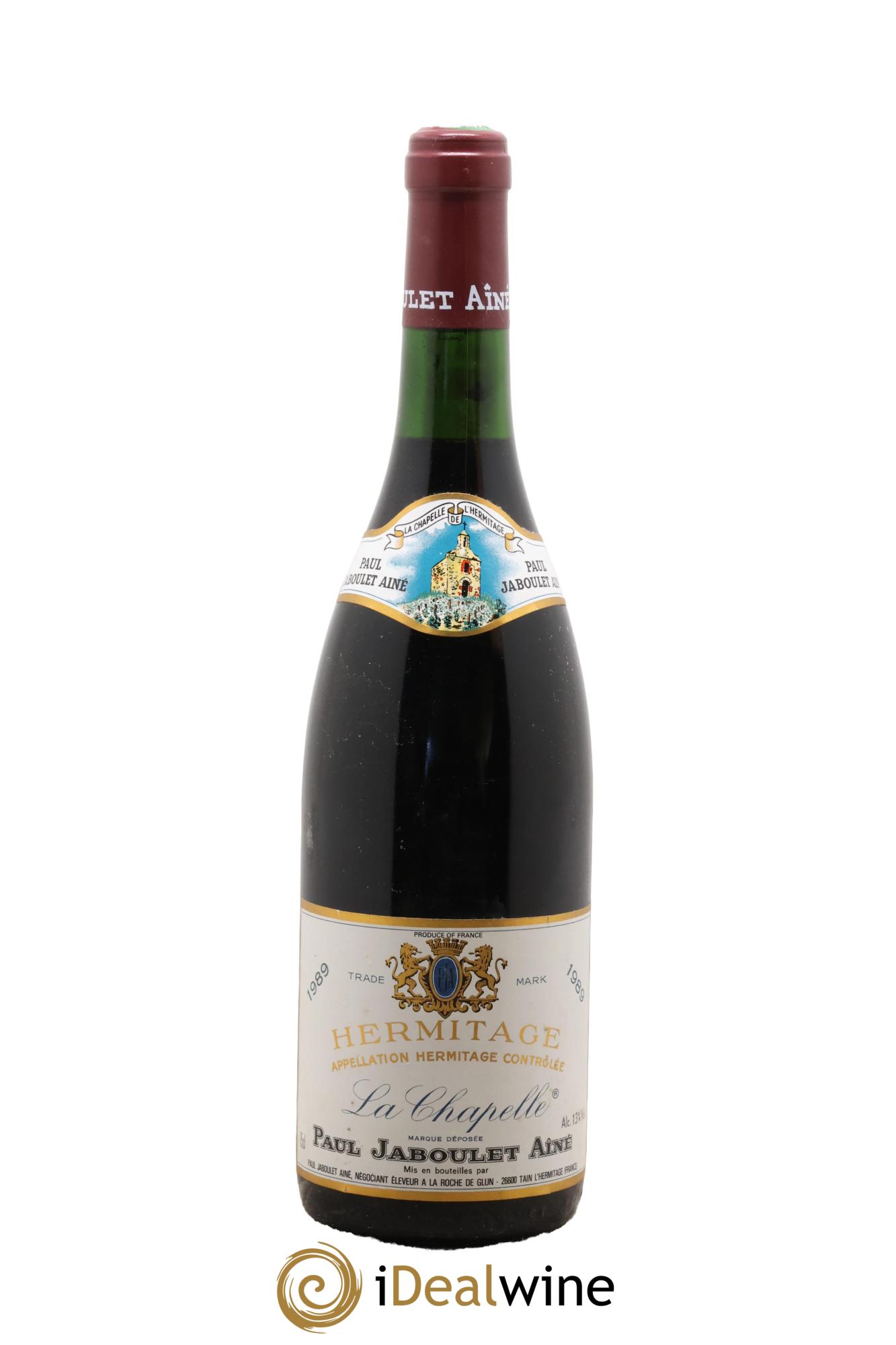 Hermitage La Chapelle Paul Jaboulet Ainé 1989 - Lot de 1 bouteille - 0
