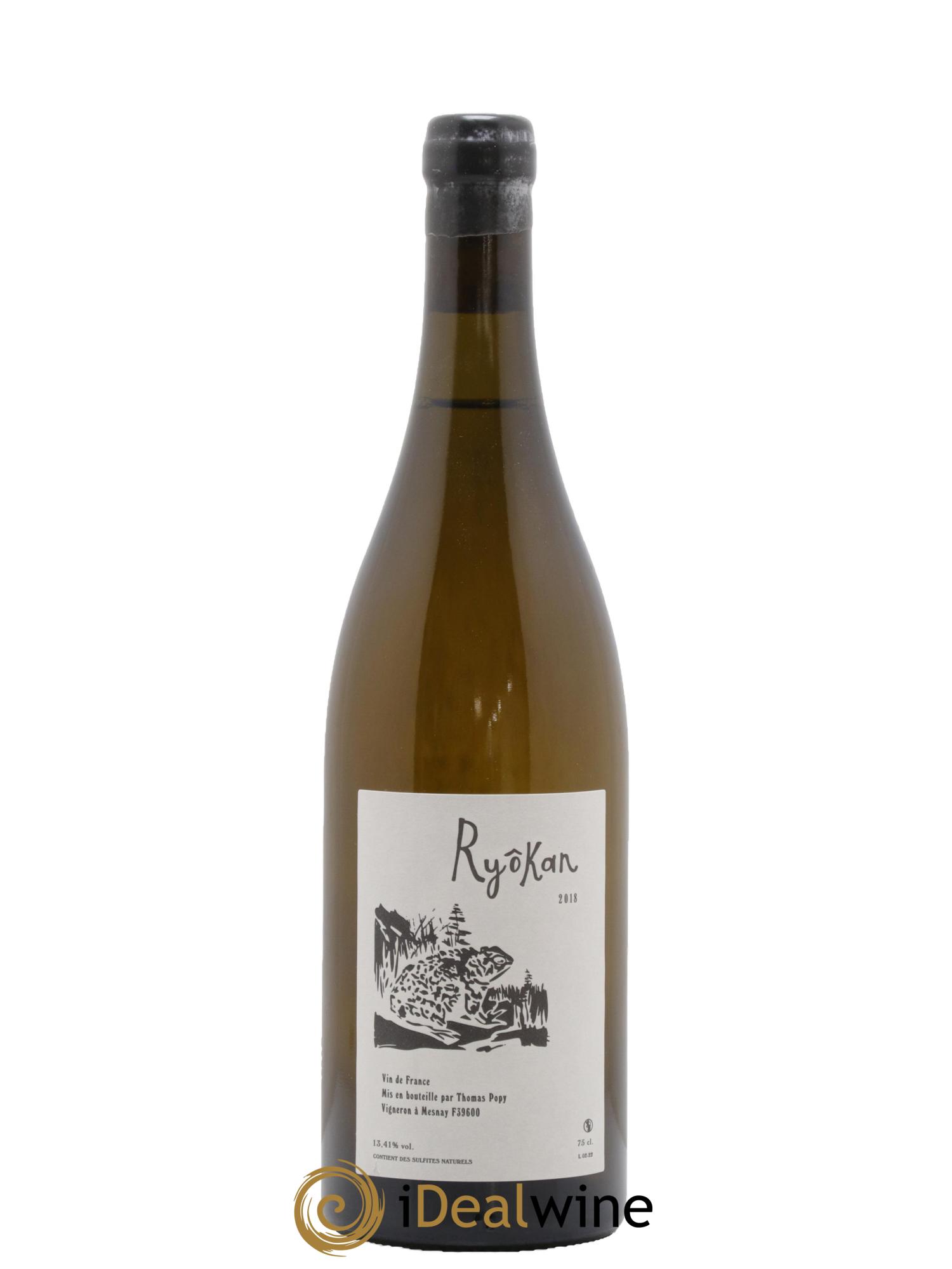 Vin de France Ryôkan Thomas Popy 2018 - Lot de 1 bouteille - 0