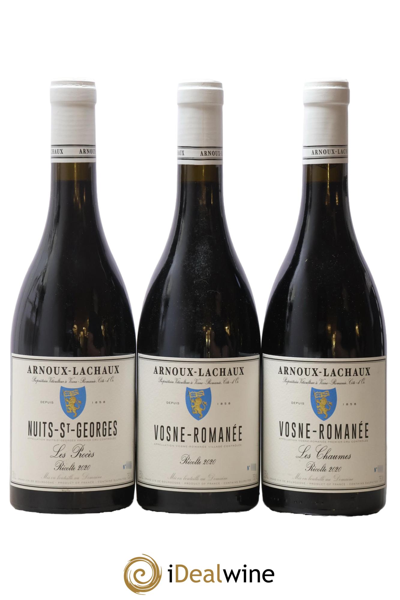 Caisse panachée Arnoux-Lachaux (Domaine) 2020 - Lot de 6 bouteilles - 3