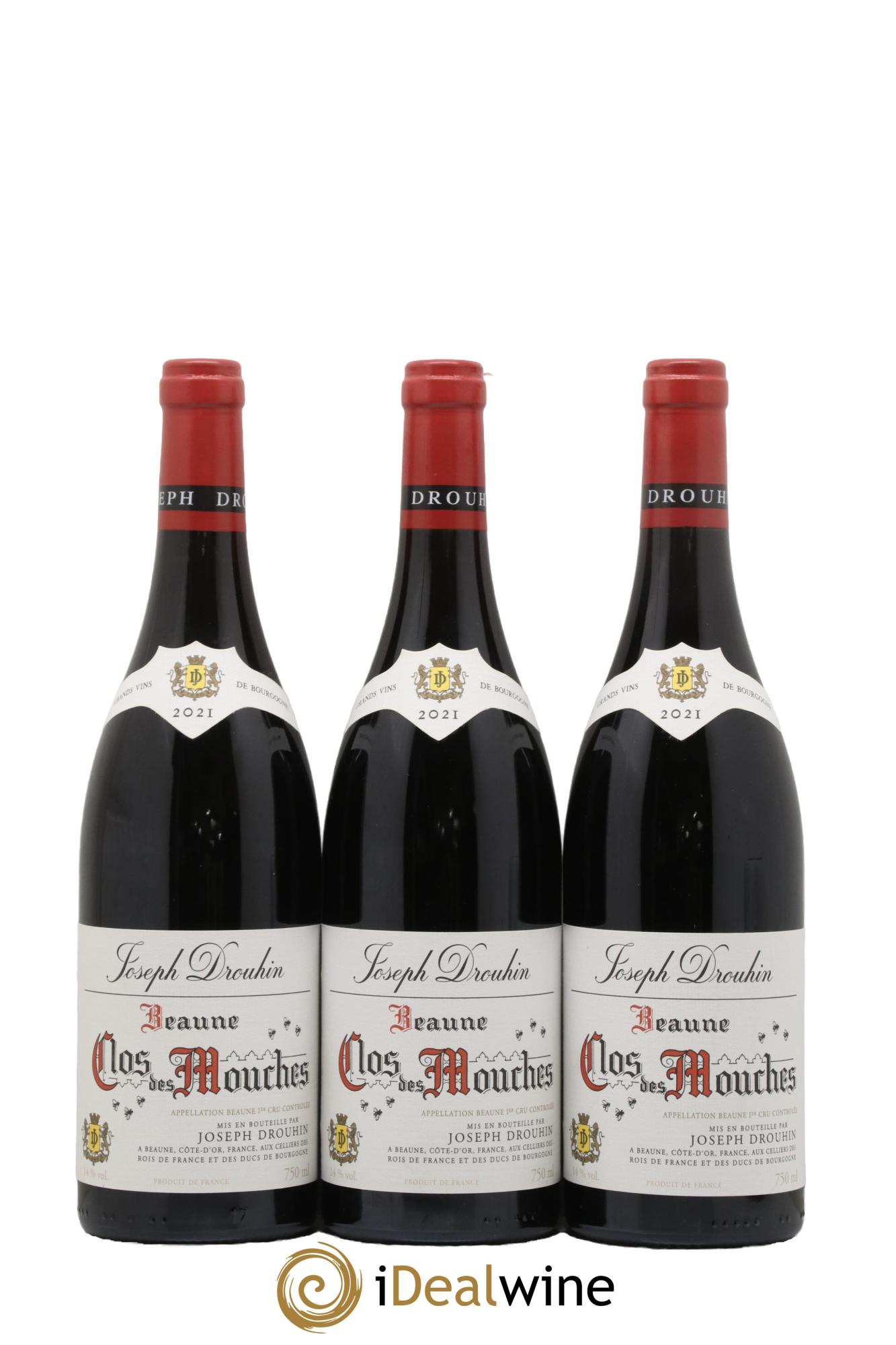Beaune 1er Cru Clos des Mouches Joseph Drouhin 2021 - Lotto di 3 bottiglie - 0