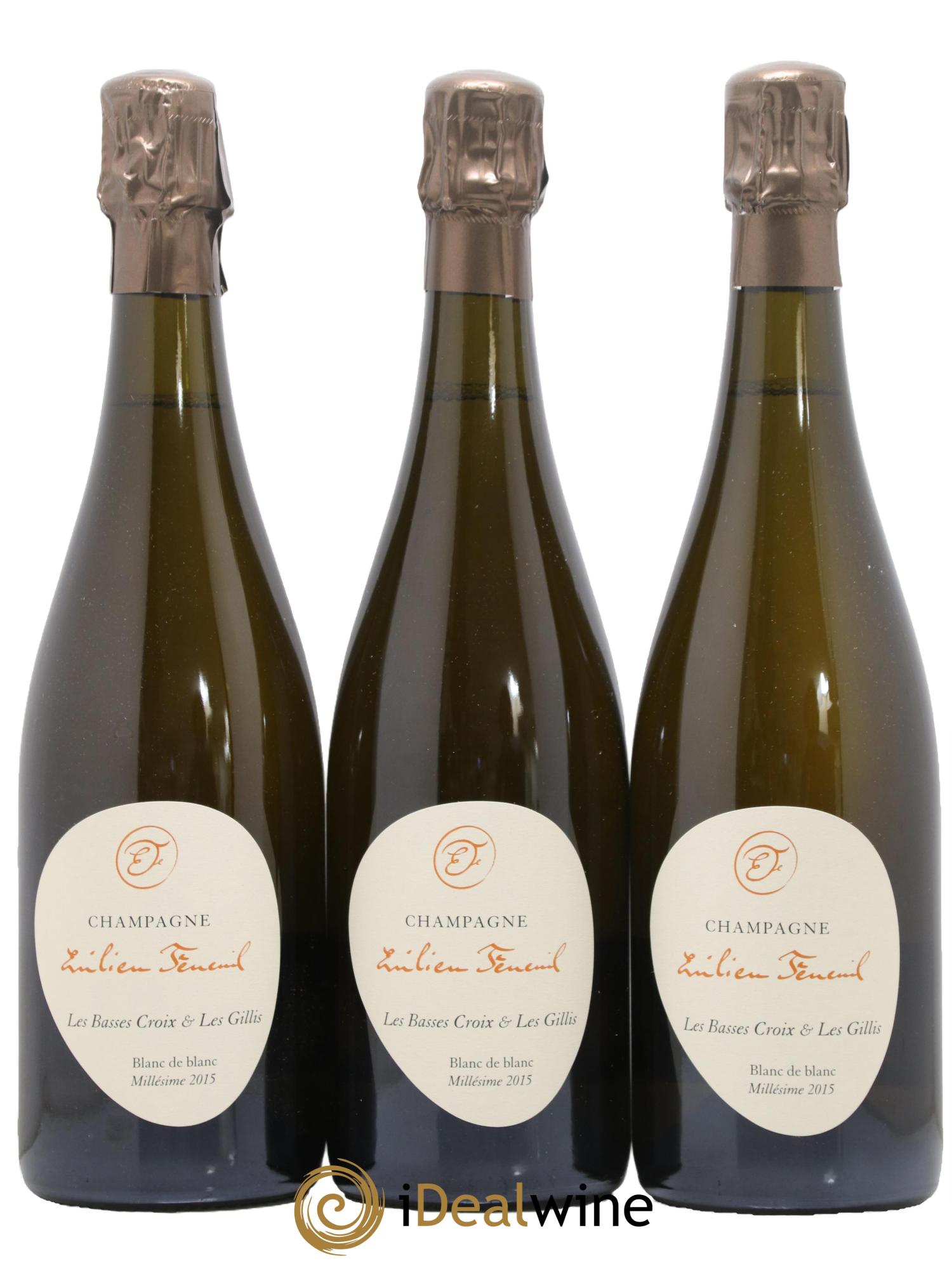Les Basses Croix et Les Gillis Blancs de Blanc Emilien Feneuil 2015 - Lot de 3 bouteilles - 0