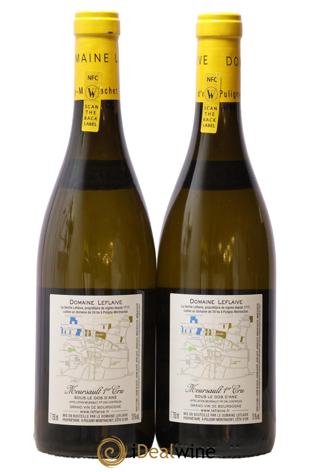 Meursault 1er Cru Sous le Dos d'Ane Leflaive (Domaine) 2023 - Posten von 2 Flaschen - 1