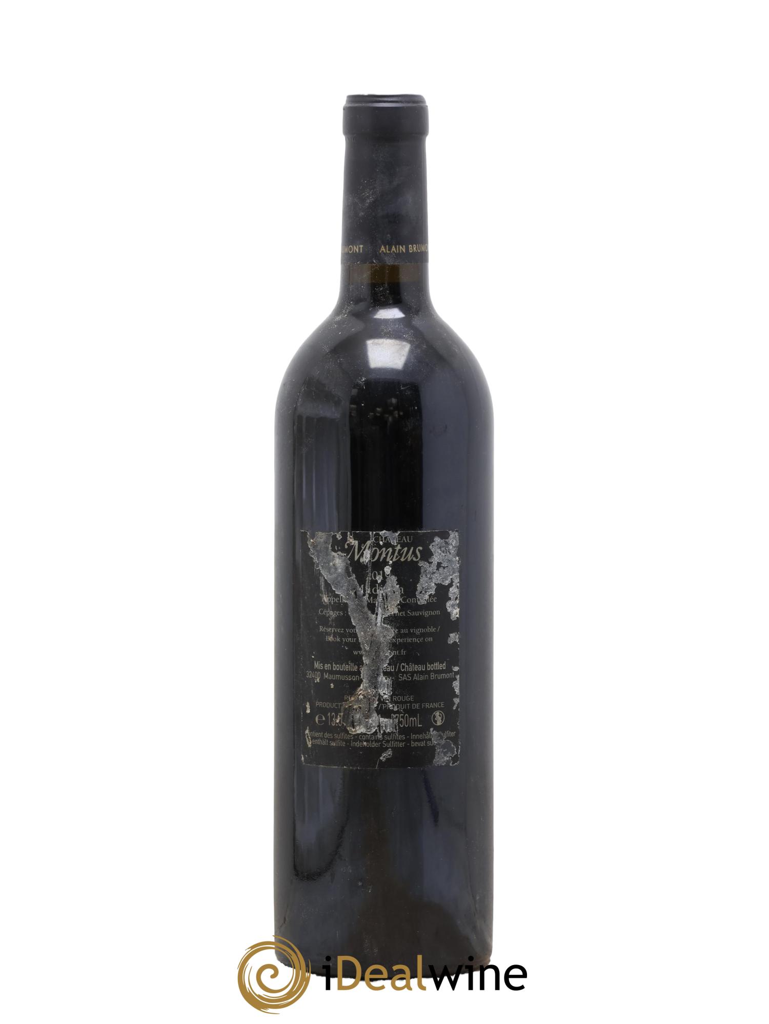 Madiran Château Montus Alain Brumont 2019 - Lot of 1 bottle - 1