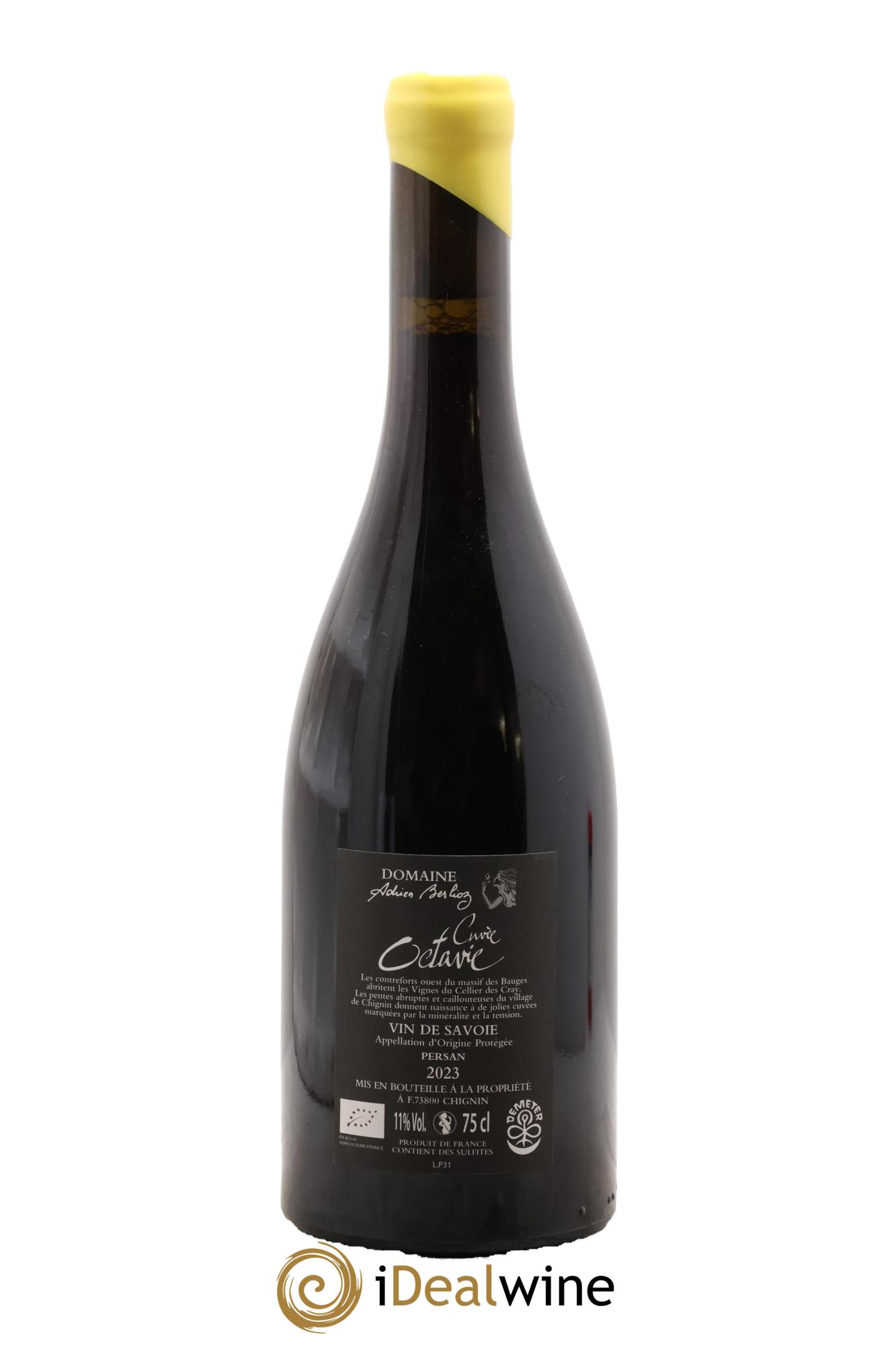 Vin de Savoie Cuvée Octavie Adrien Berlioz 2023 - Lotto di 1 bottiglia - 1