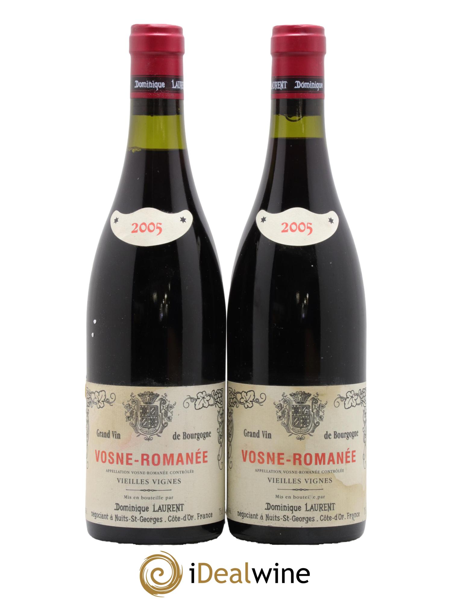 Vosne-Romanée Dominique Laurent 2005 - Lotto di 2 bottiglie - 0