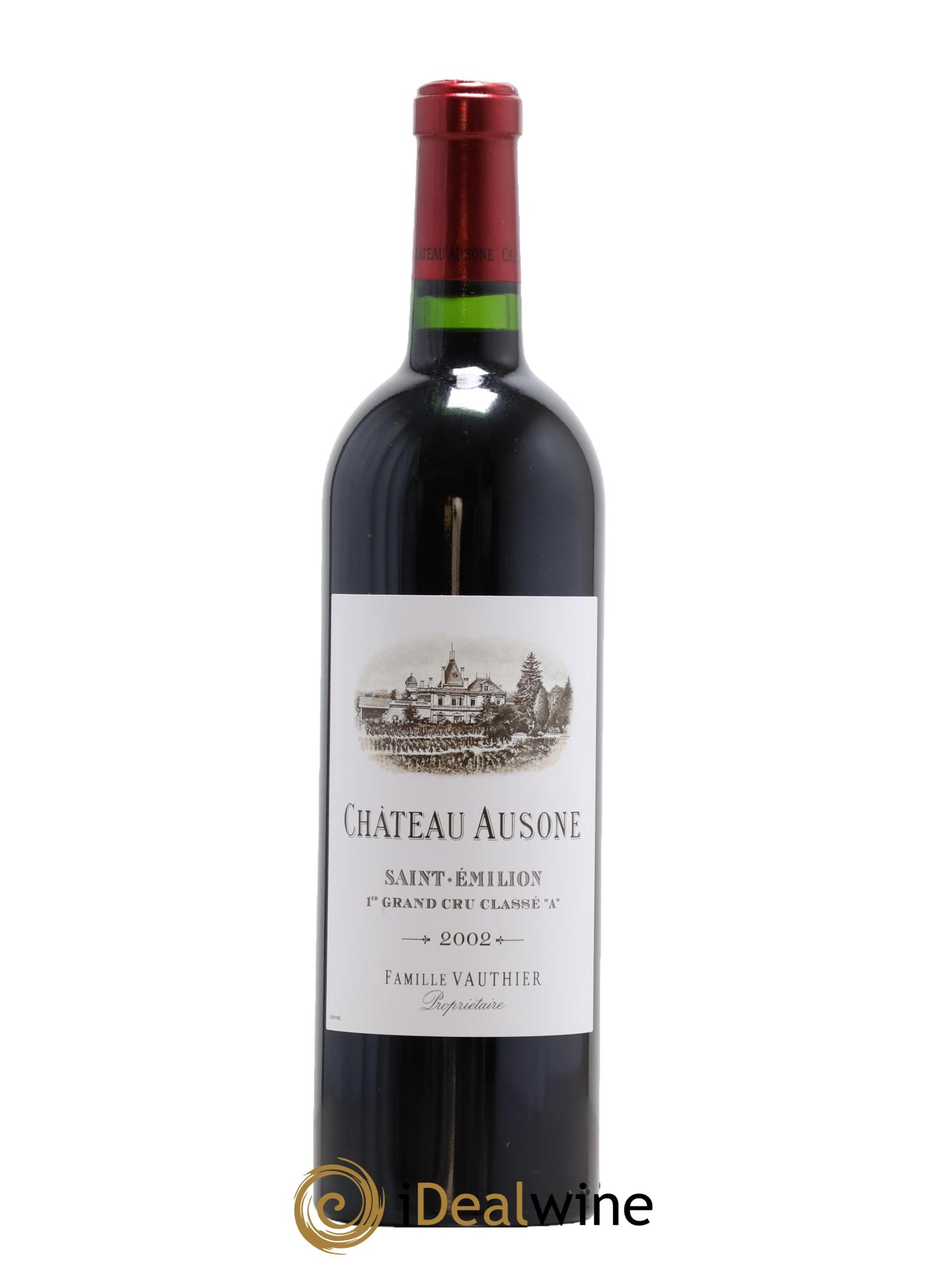 Château Ausone 1er Grand Cru Classé A 2002 - Lot de 1 bouteille - 0