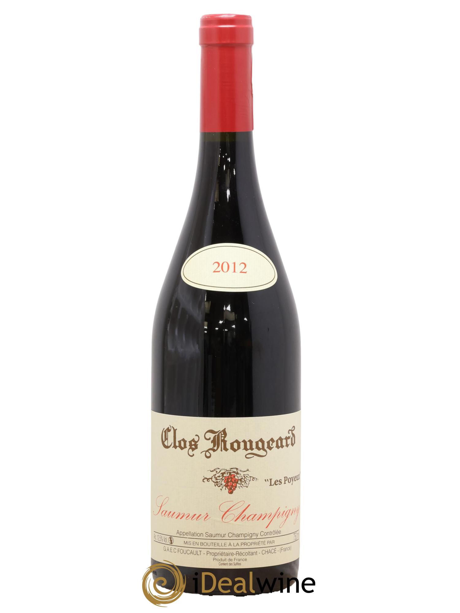 Saumur-Champigny Les Poyeux Clos Rougeard 2012 - Lot of 1 bottle - 0