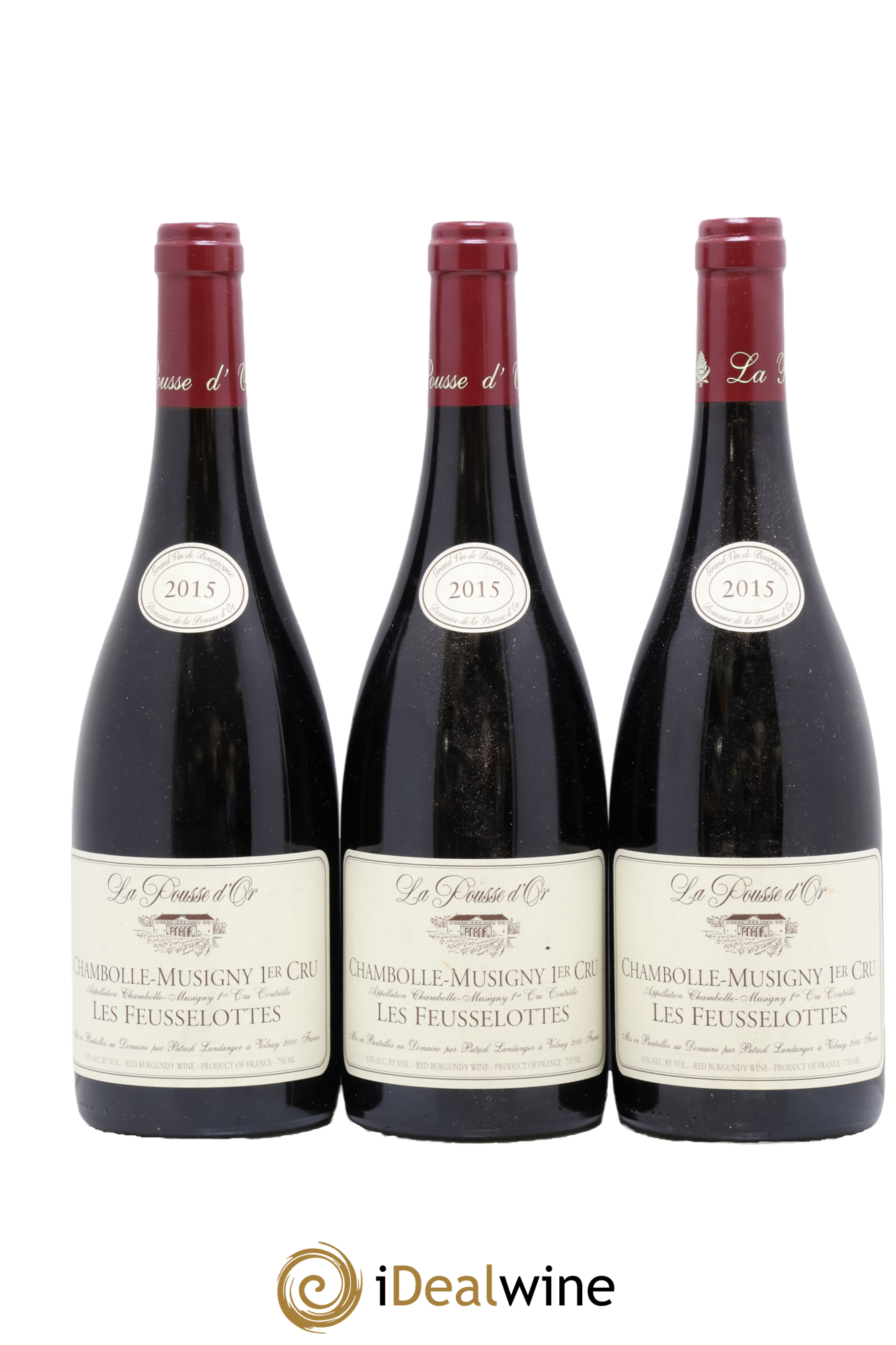 Chambolle-Musigny 1er Cru Les Feusselottes La Pousse d'Or (Domaine de) 2015 - Posten von 3 Flaschen - 0