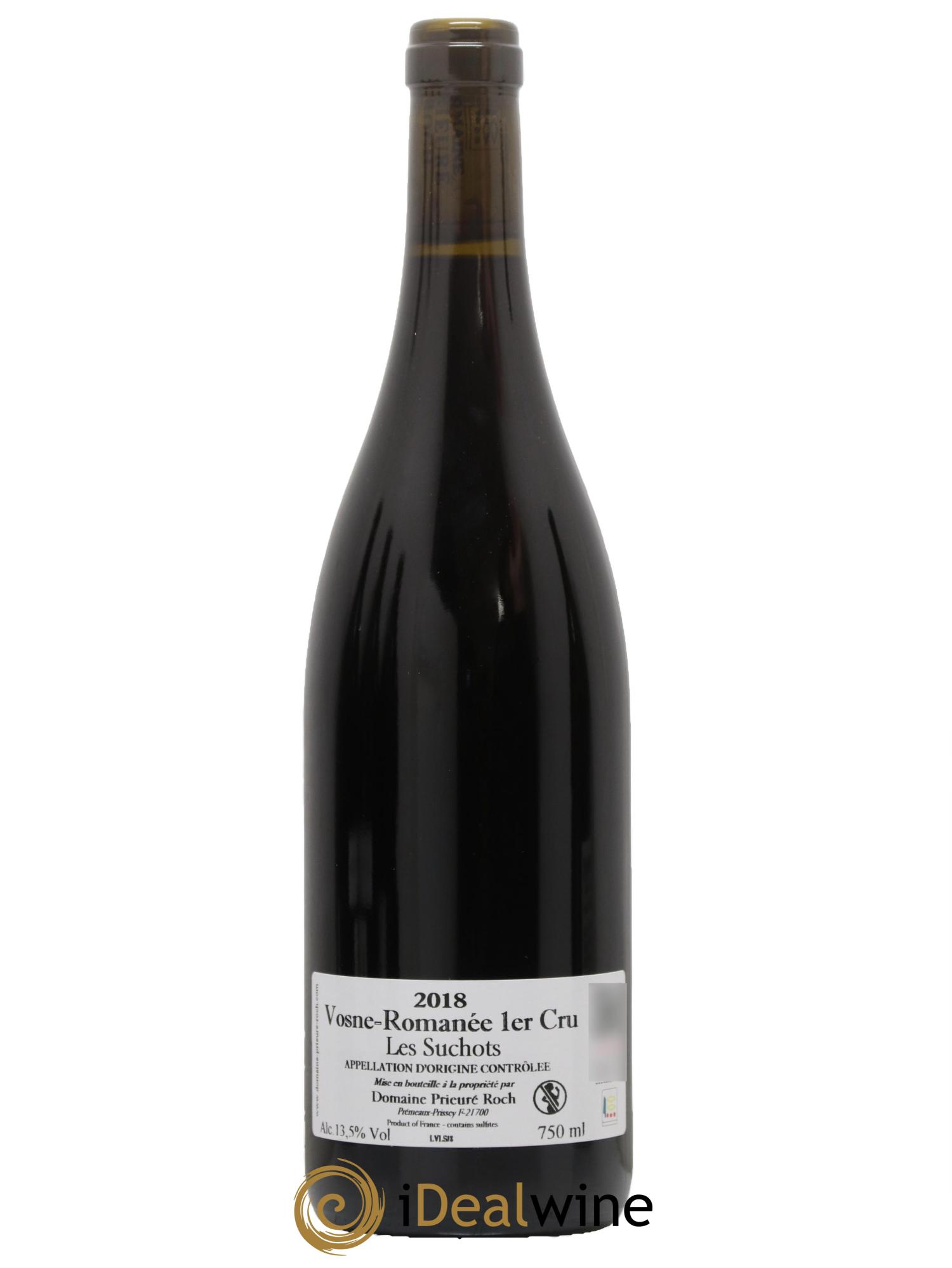 Vosne-Romanée 1er Cru Les Suchots Prieuré Roch 2018 - Lot de 1 bouteille - 1