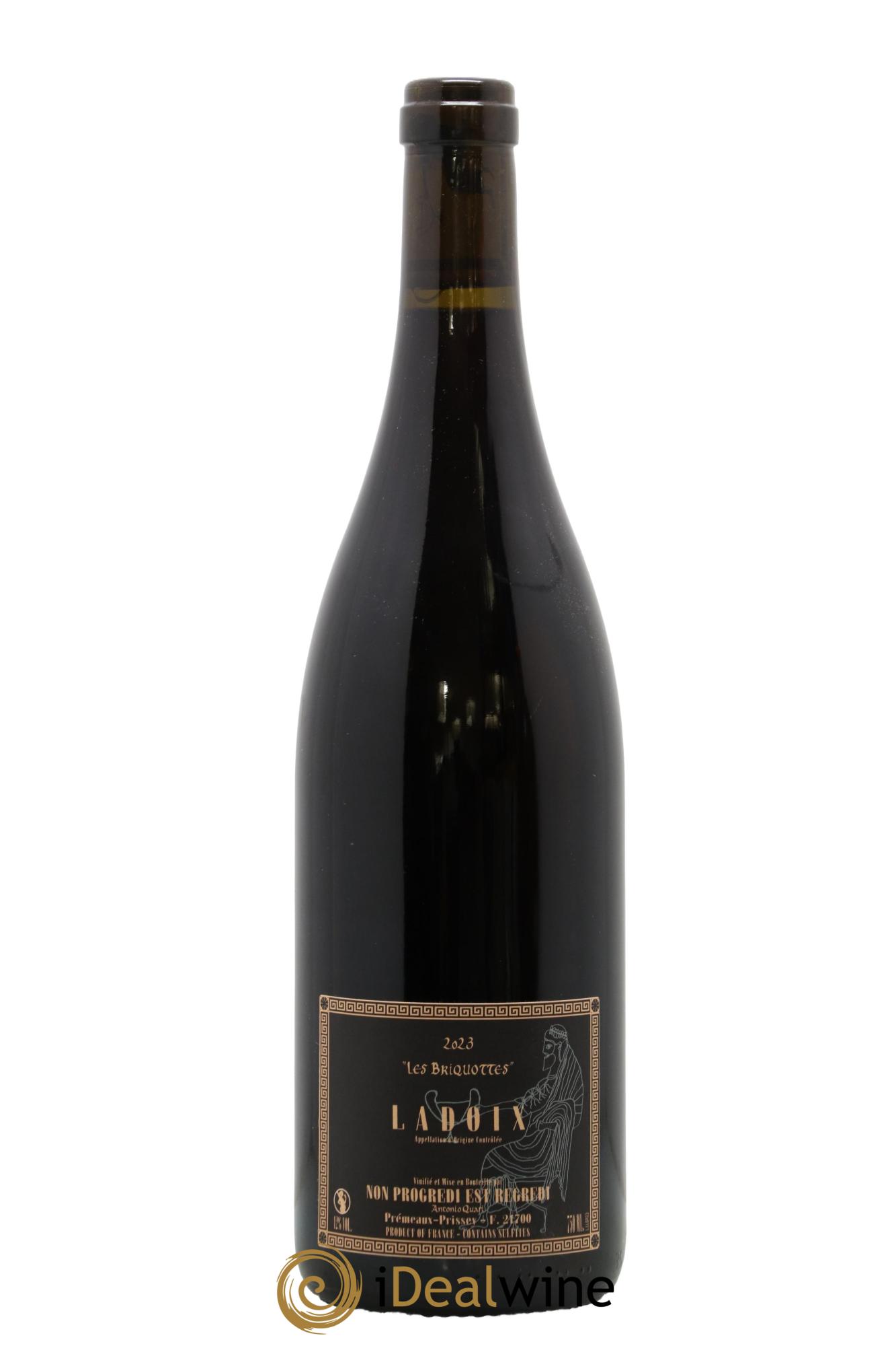 Ladoix Les Briquottes Antonio Quari 2023 - Lot de 1 bouteille - 1