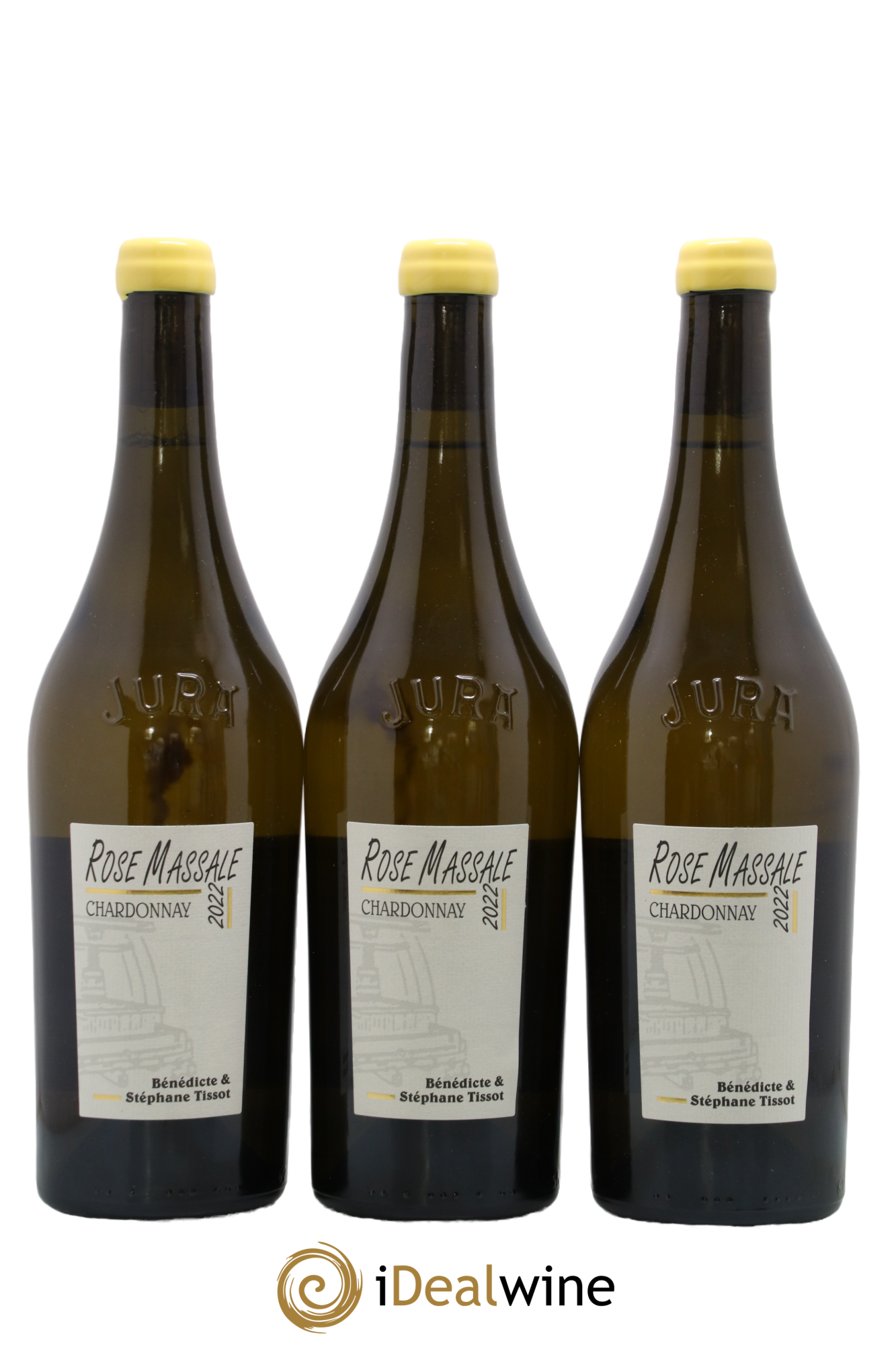 Arbois Rose Massale Bénédicte et Stéphane Tissot 2022 - Lot de 3 bouteilles - 0