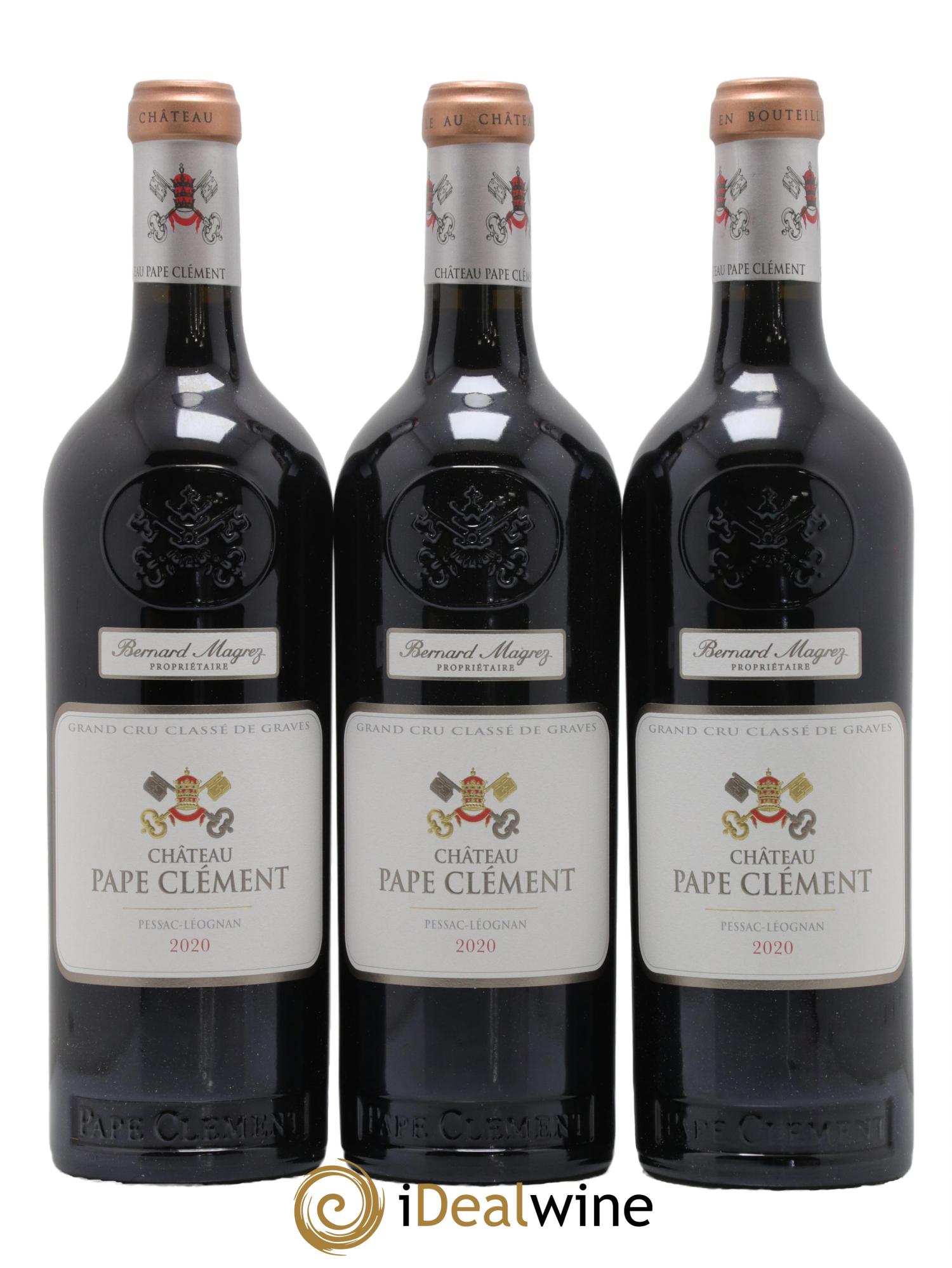 Château Pape Clément Cru Classé de Graves 2020 - Lot de 6 bouteilles - 1