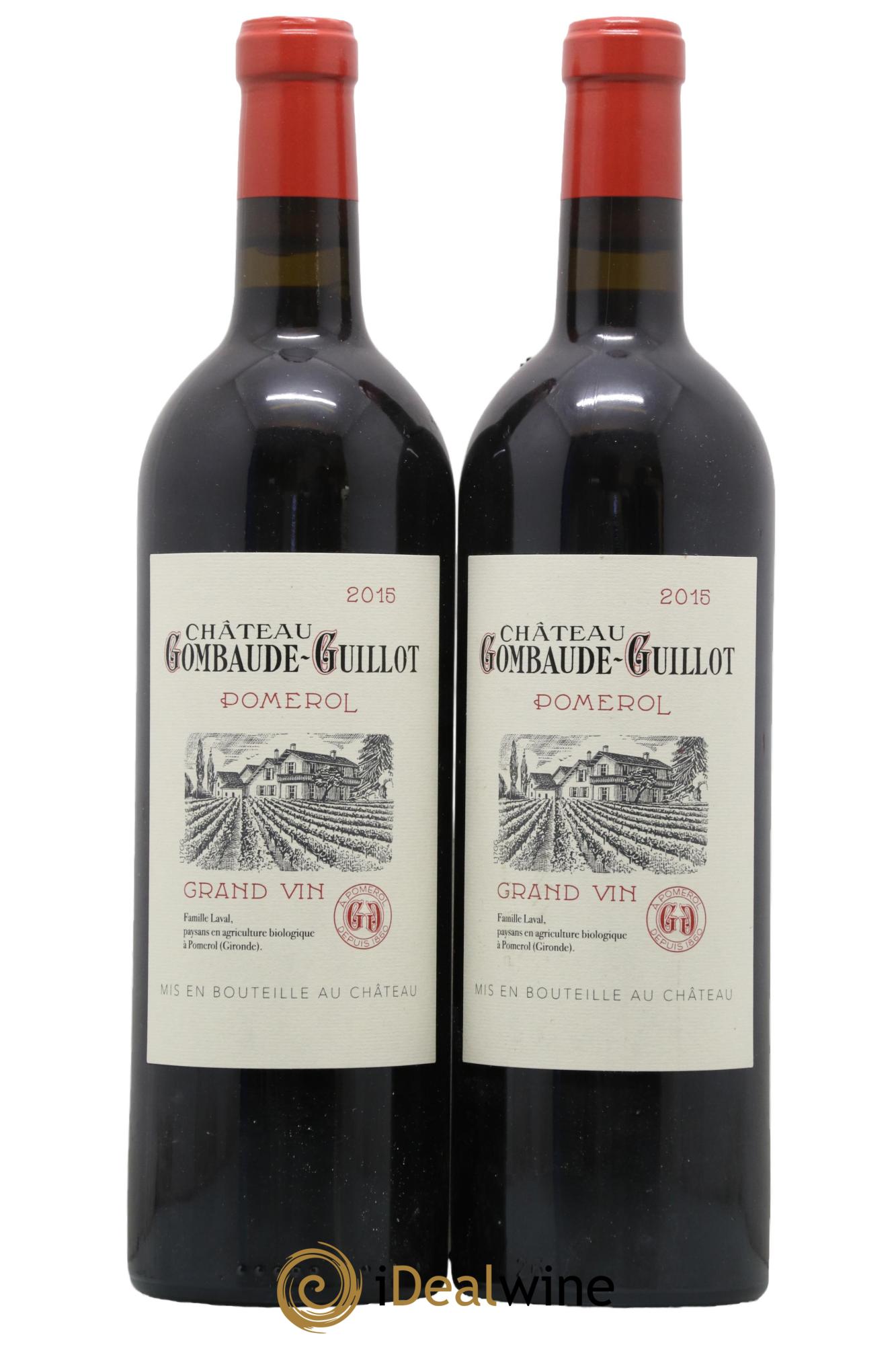 Château Gombaude Guillot 2015 - Lot de 2 bouteilles - 0