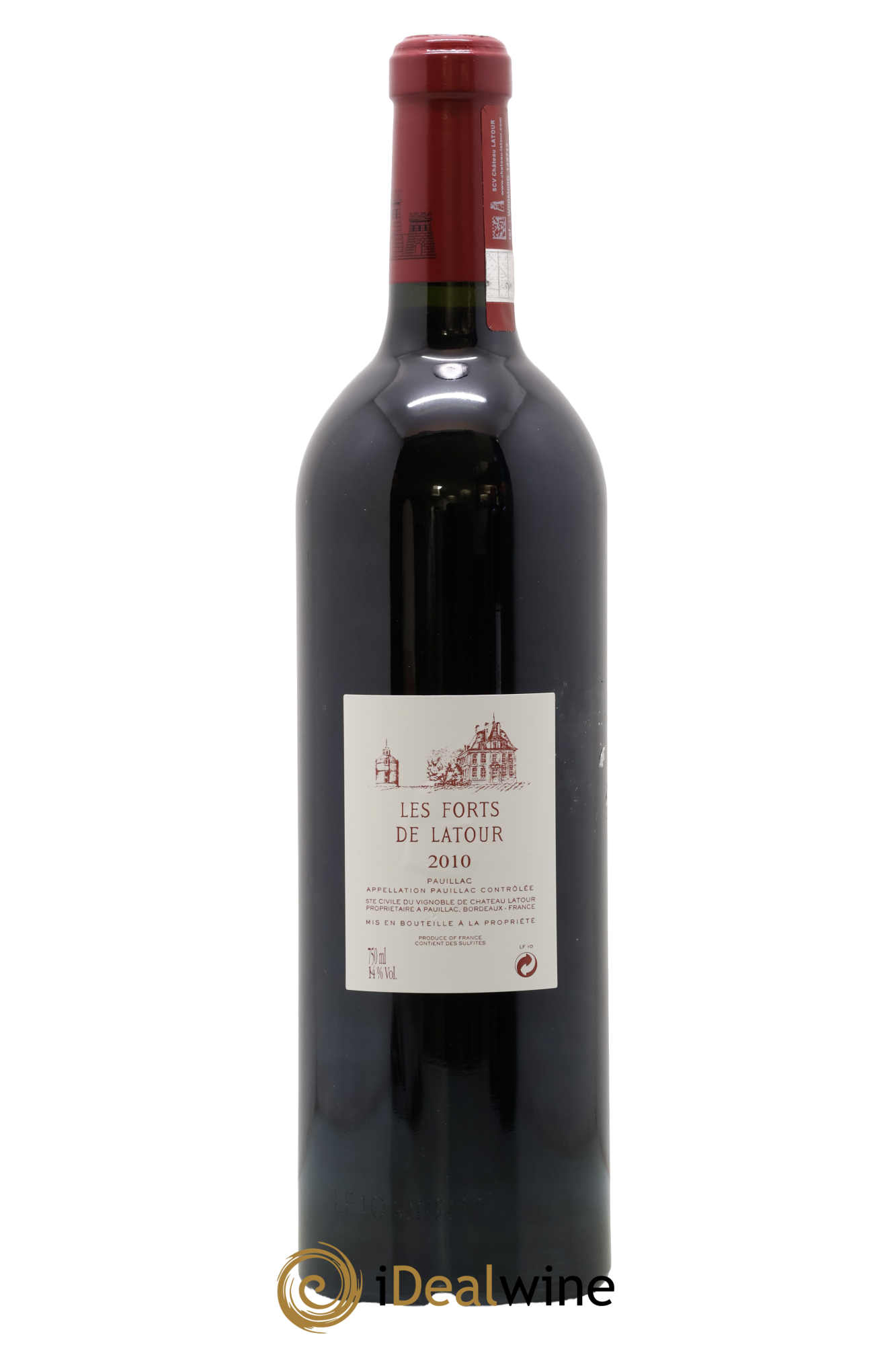 Les Forts de Latour Second Vin 2010 - Lot of 1 bottle - 1