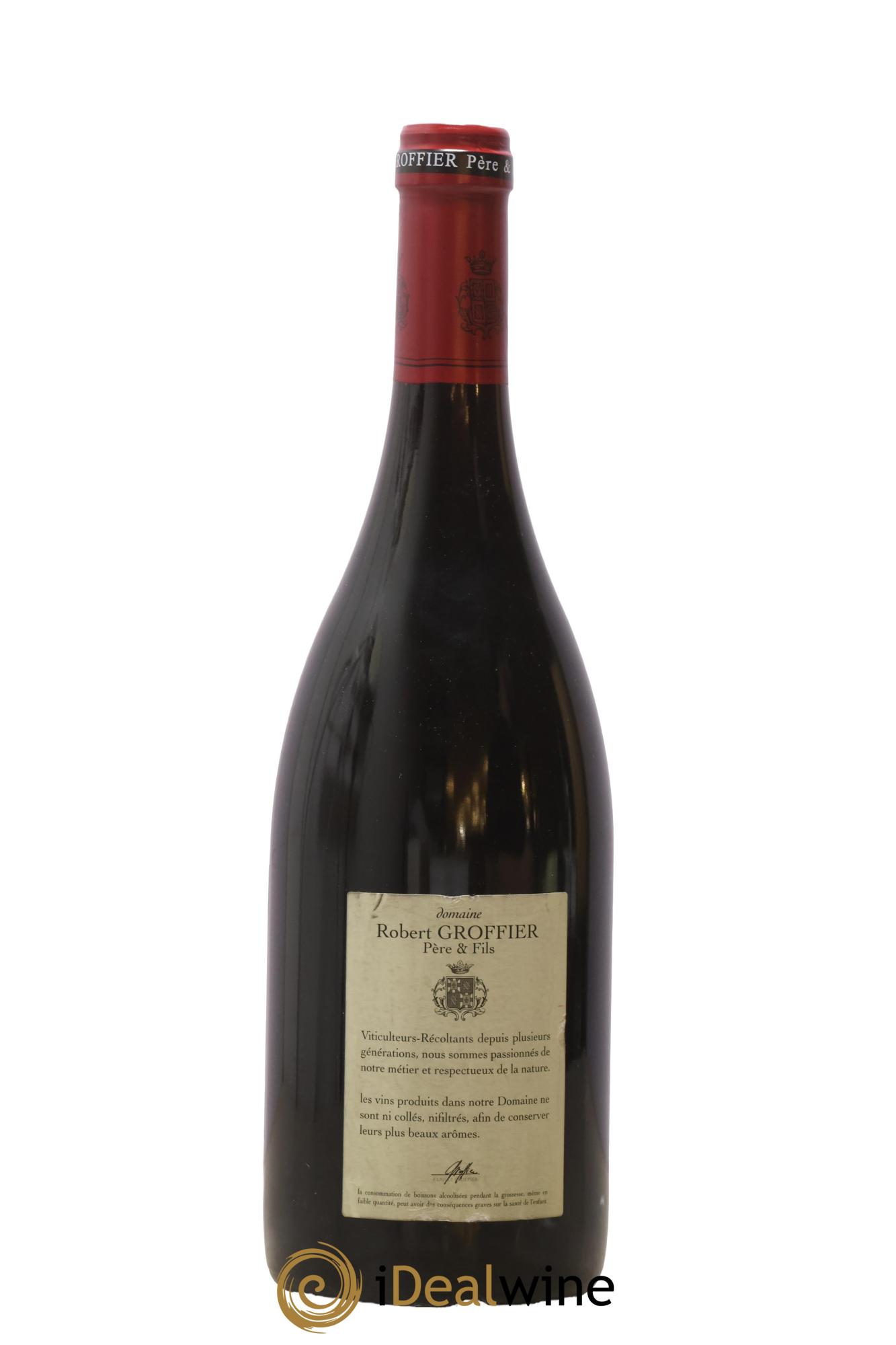 Bonnes-Mares Grand Cru Robert Groffier Père & Fils (Domaine) 2013 - Lot de 1 bouteille - 1