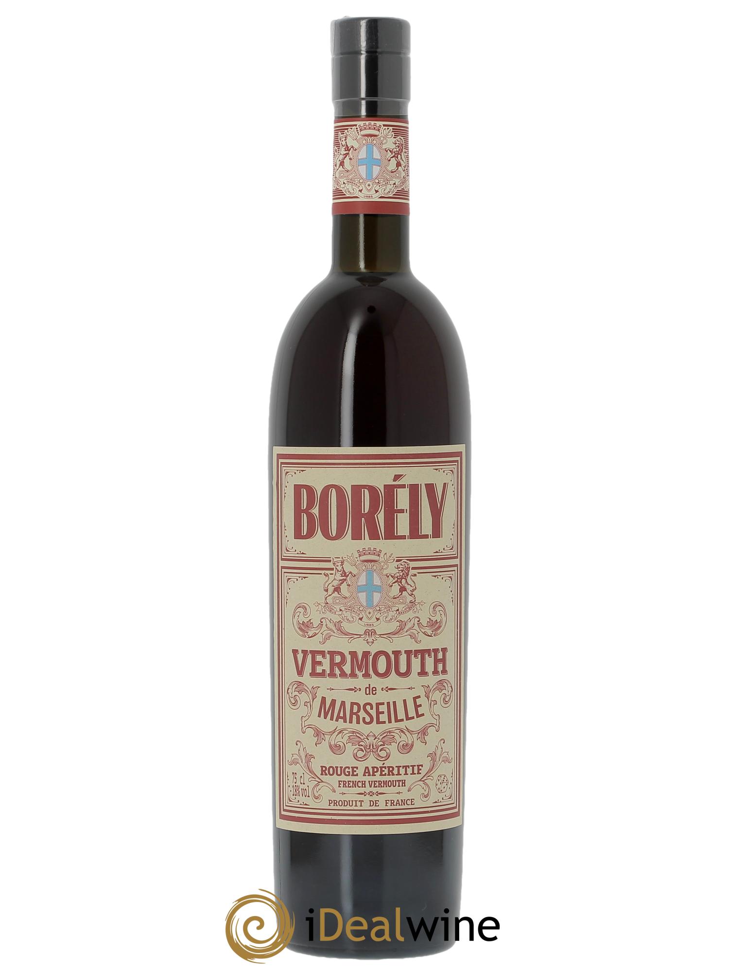 Vermouth Rouge Apéritif Borely Maison Ferroni - Lot de 1 bouteille - 0
