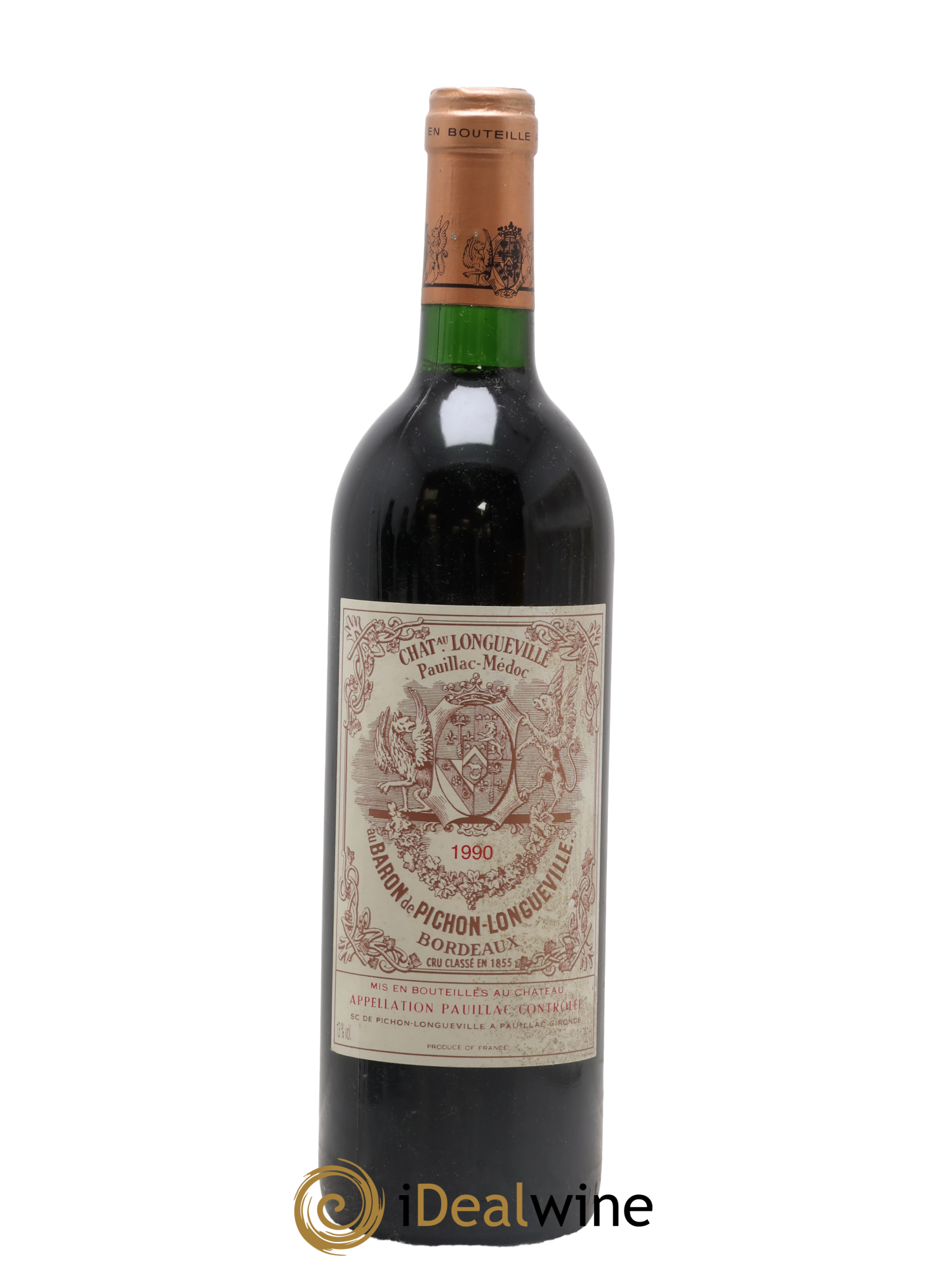 Pichon Longueville Baron 2ème Grand Cru Classé 1990 - Lot de 1 bouteille - 0