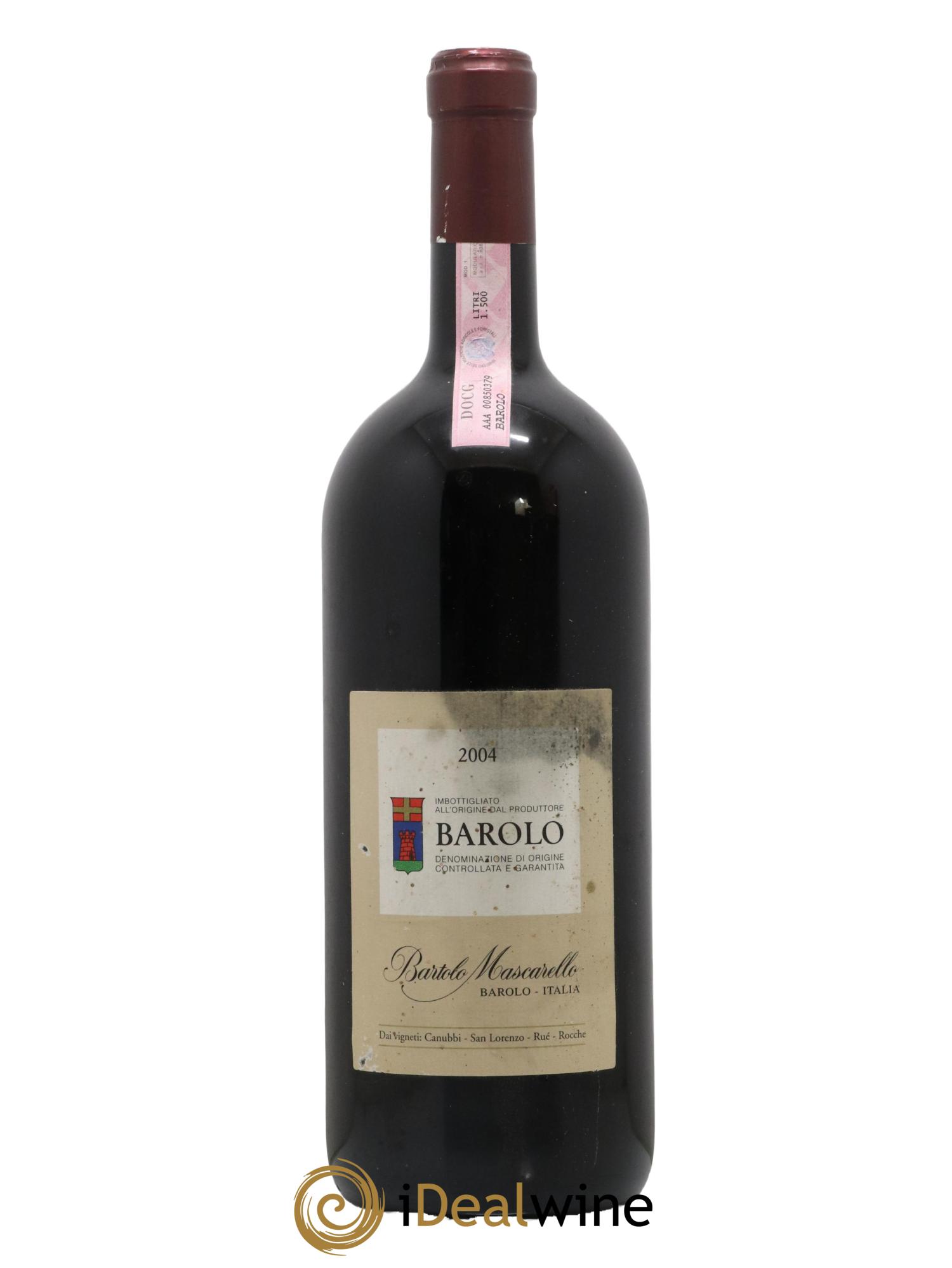 Barolo DOCG Bartolo Mascarello 2004 - Lot de 1 magnum - 0