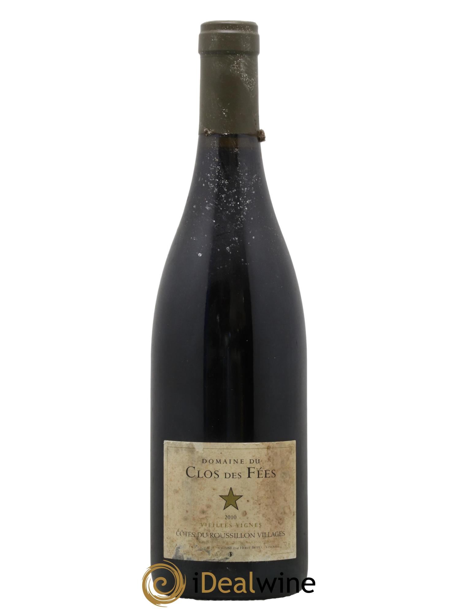 Côtes du Roussillon Villages Clos des Fées Vieilles vignes Hervé Bizeul 2010 - Lot de 1 bouteille - 0