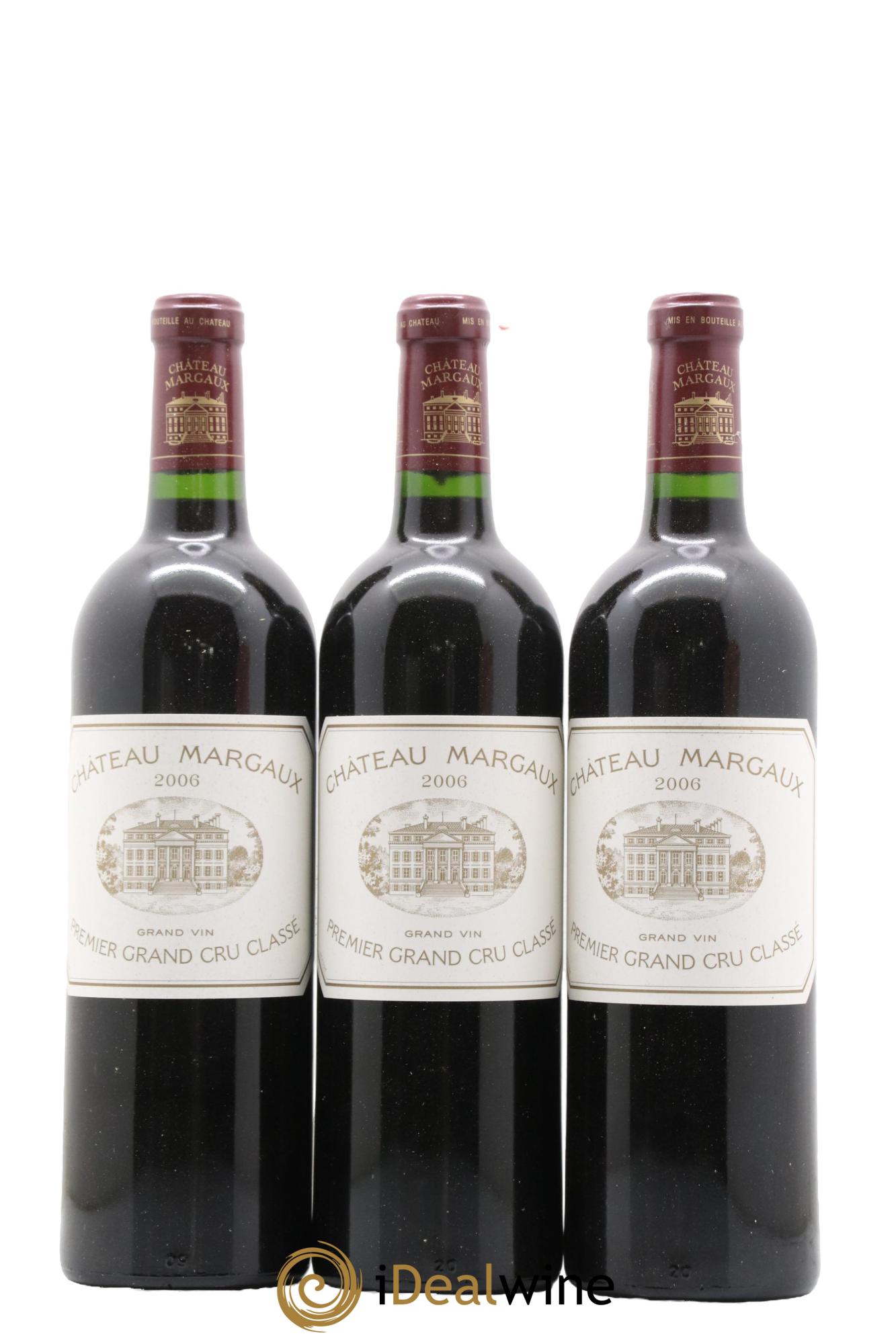 Château Margaux 1er Grand Cru Classé 2006 - Lot de 6 bouteilles - 1