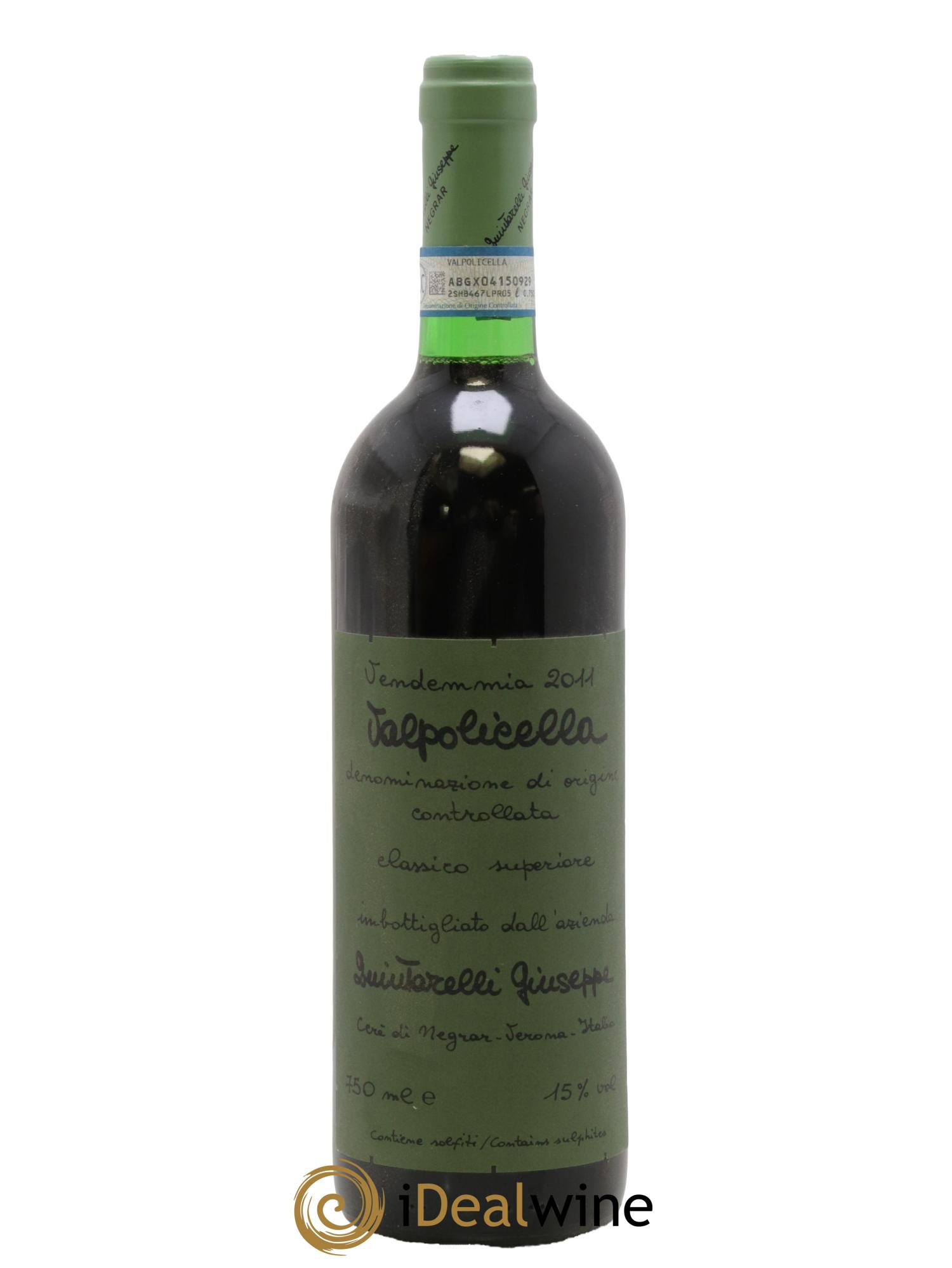 Valpolicella Classico Superiore Giuseppe Quintarelli 2011 - Lotto di 1 bottiglia - 0