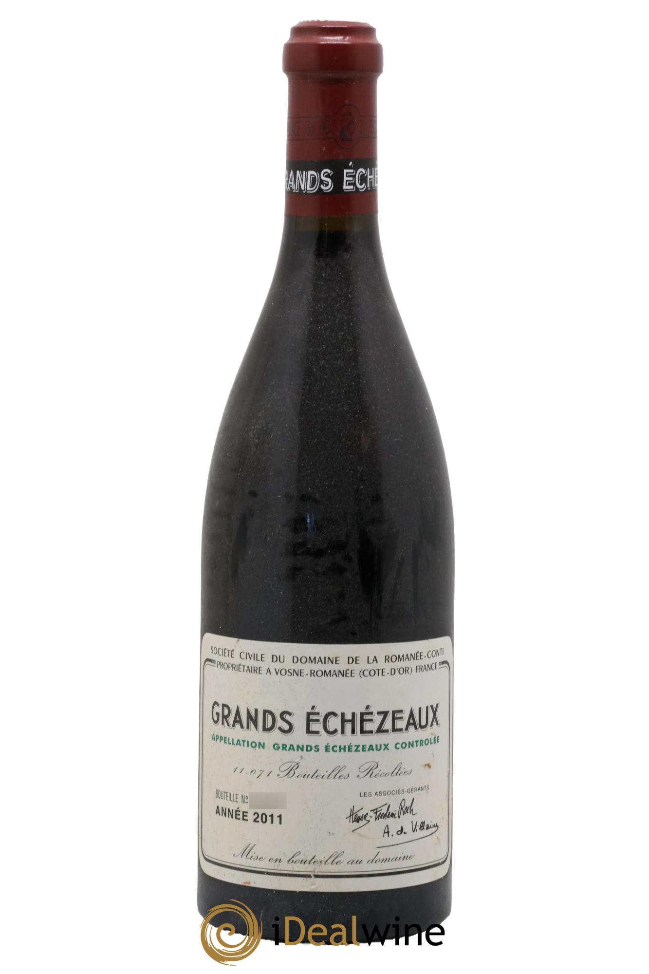 Grands-Echezeaux Grand Cru Domaine de la Romanée-Conti 2011 - Lot de 1 bouteille - 0