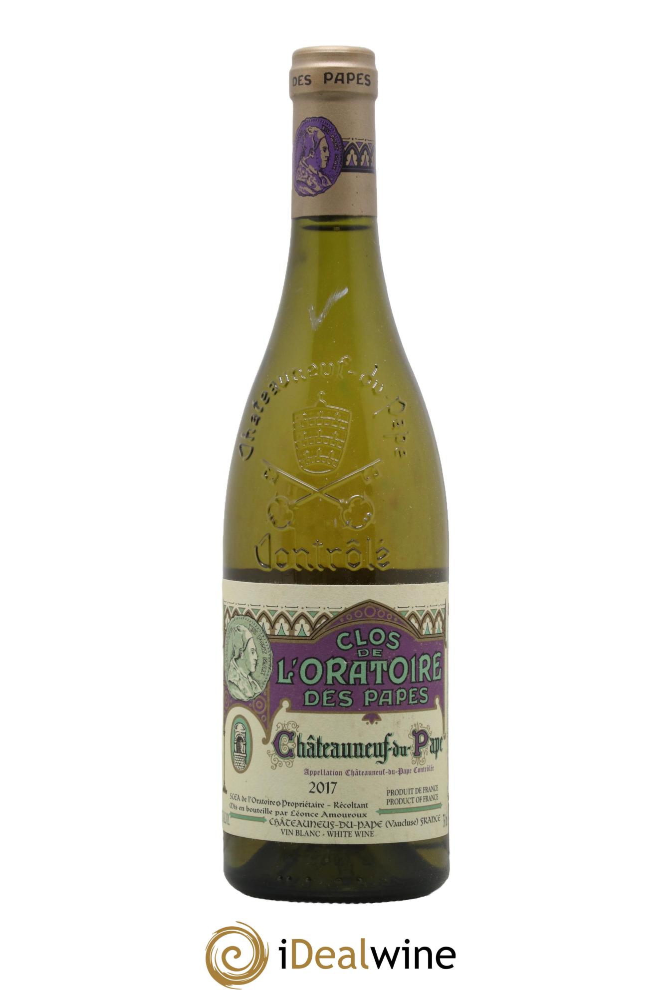 Châteauneuf-du-Pape Clos de l'Oratoire des Papes 2017 - Posten von 1 Flasche - 0