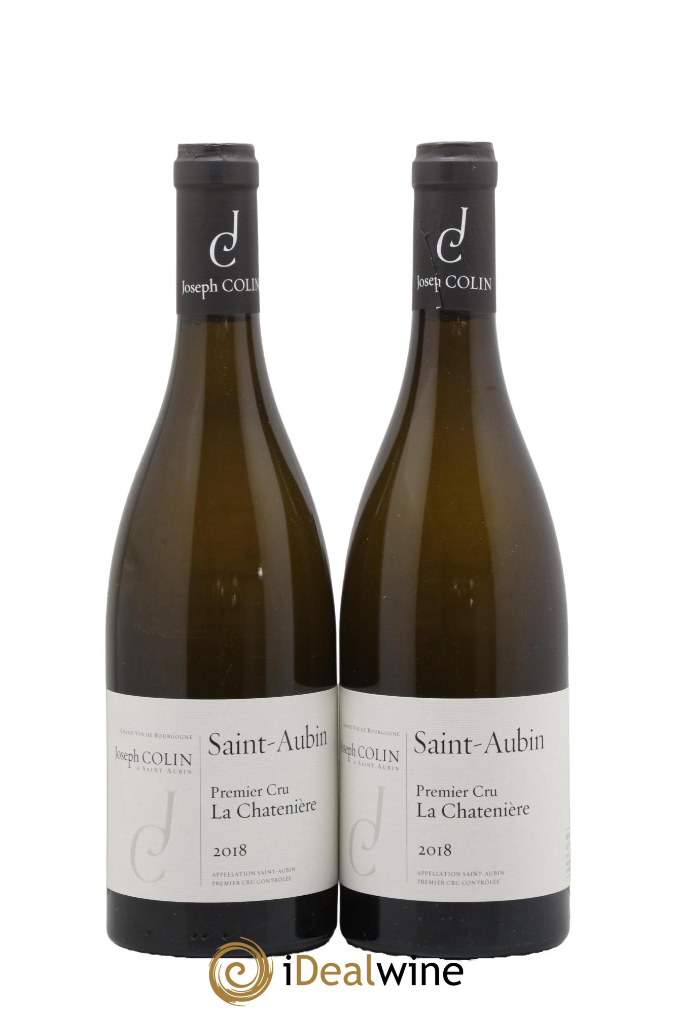 Saint-Aubin 1er Cru La Chatenière Joseph Colin 2018 - Lot de 2 bouteilles - 0