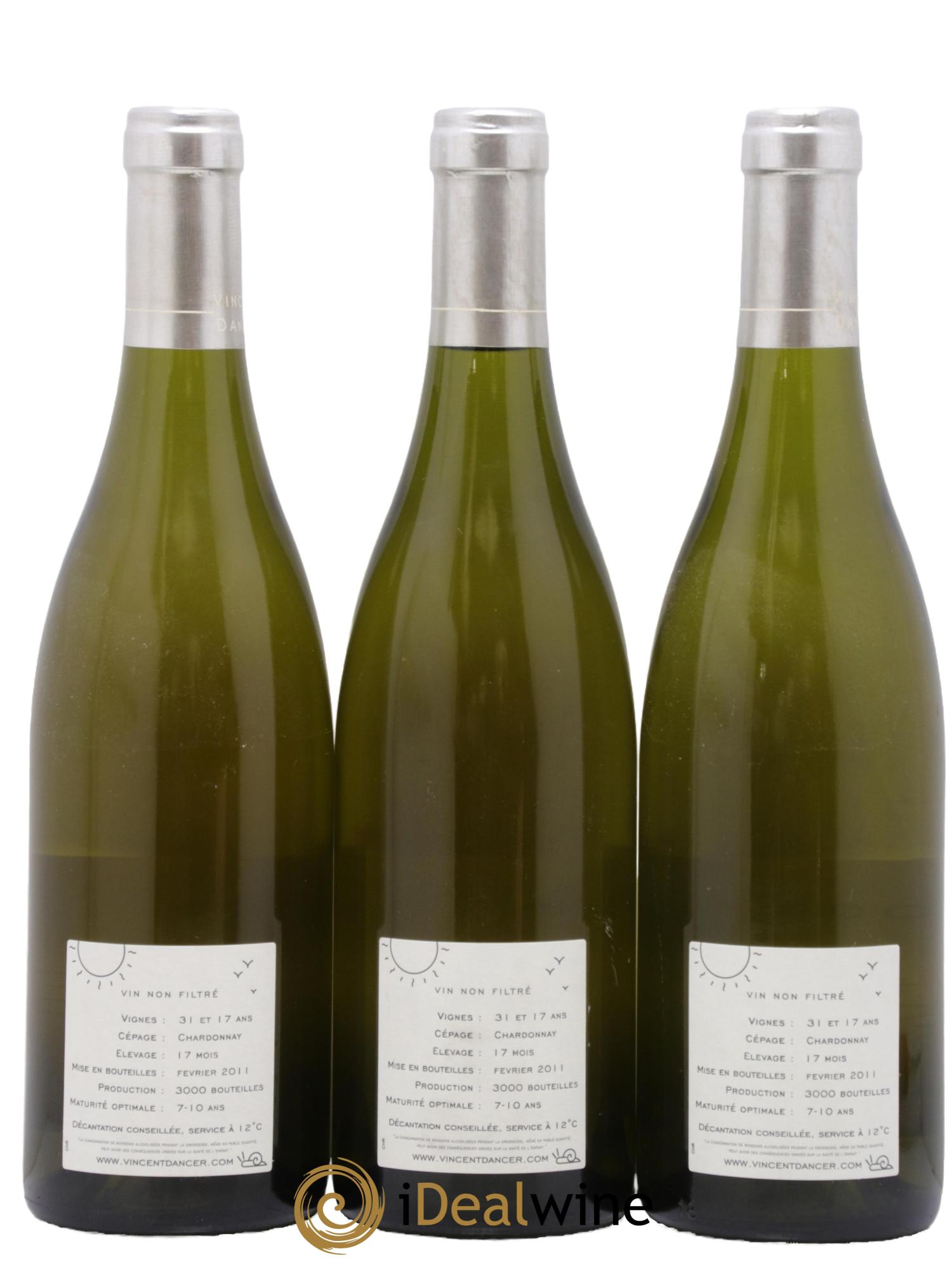 Chassagne-Montrachet 1er Cru La Romanée Vincent Dancer 2009 - Lotto di 3 bottiglie - 1